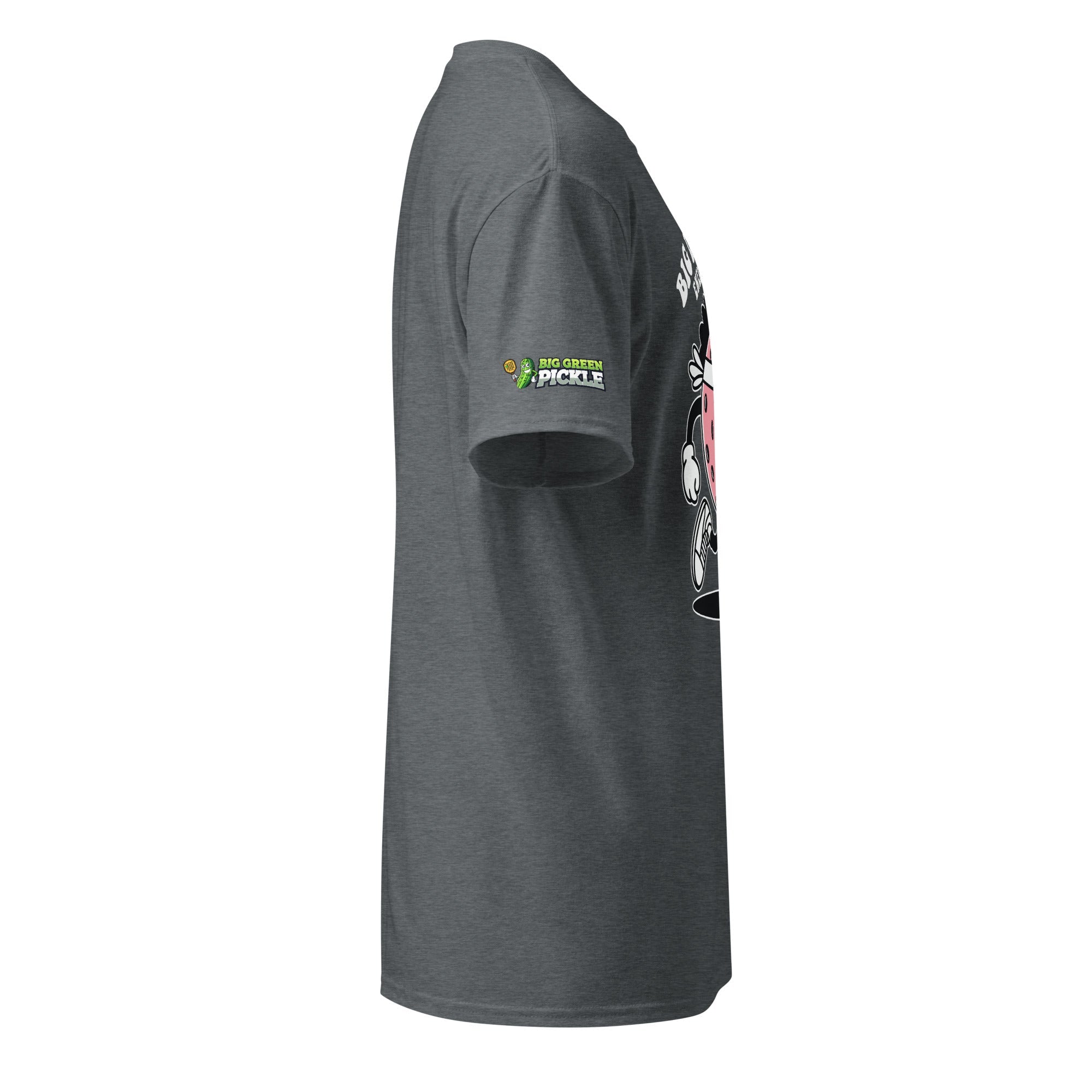 Big Dink Energy (Pink Pickleball) 50/50 DryBlend T-Shirt - Dark Heather