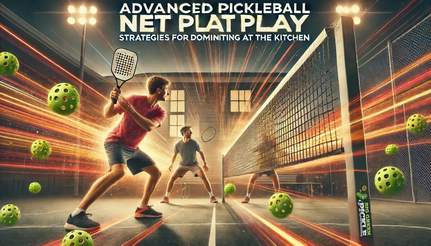 Advanced Pickleball Net Play: Strategies for Dominating at the Kitchen - Big Green Pickle