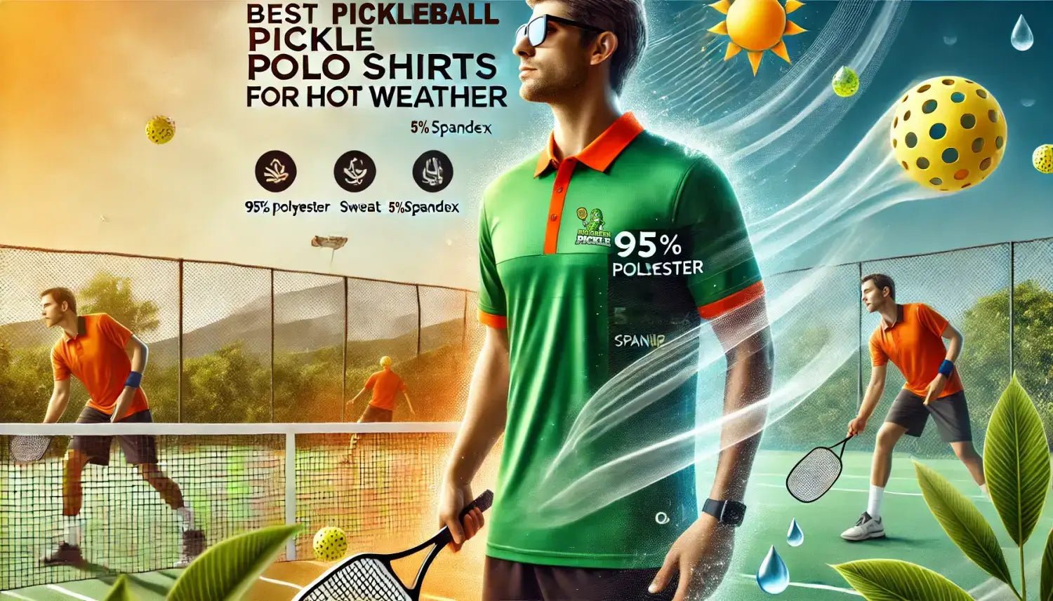 Best Pickleball Polo Shirts for Hot Weather: Stay Cool on the Court - Big Green Pickle