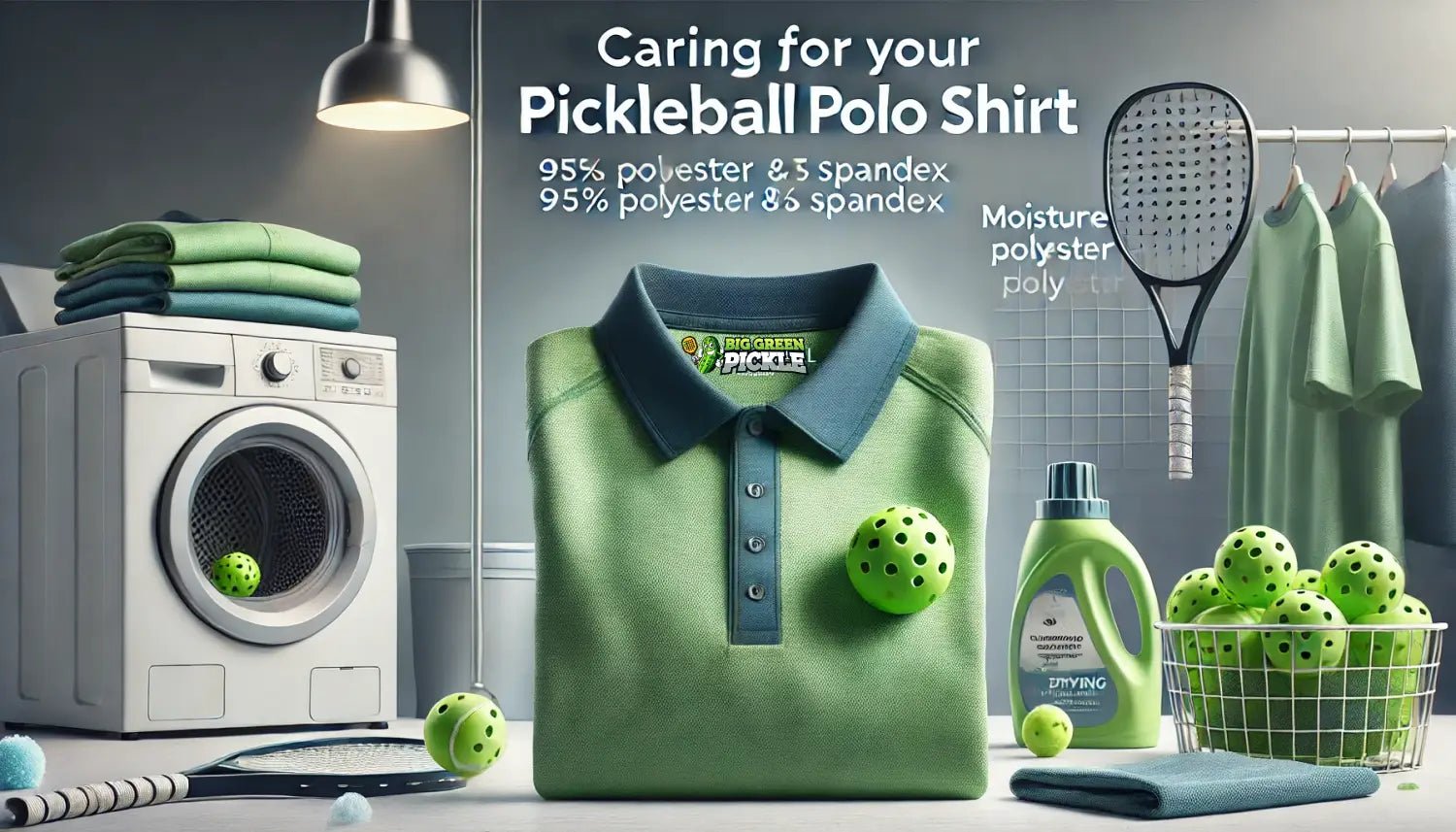 Caring for Your Pickleball Polo Shirt: Washing and Maintenance Tips for Longevity - Big Green Pickle