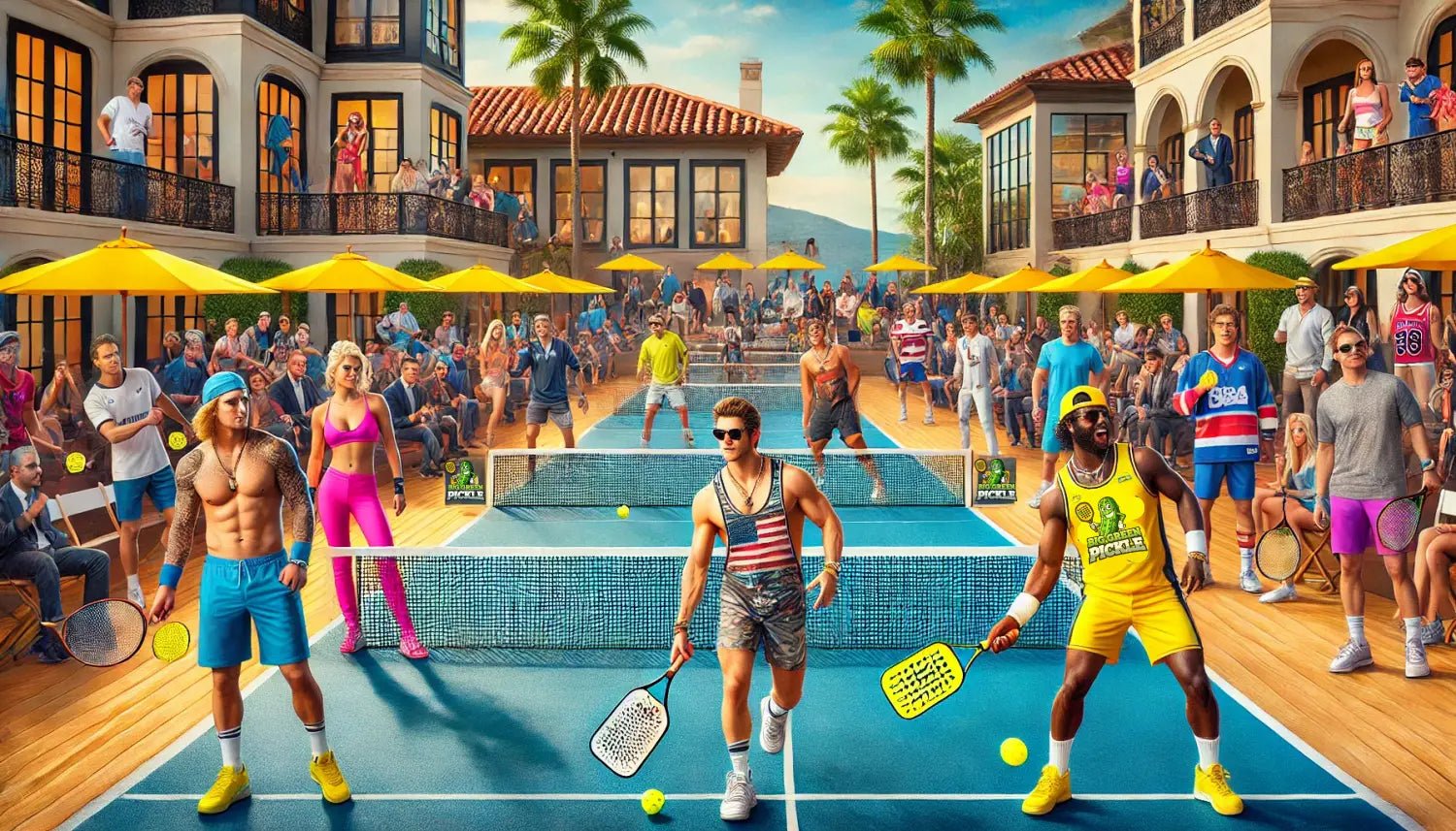 How Celebrities & Athletes Are Getting Into Pickleball - Big Green Pickle