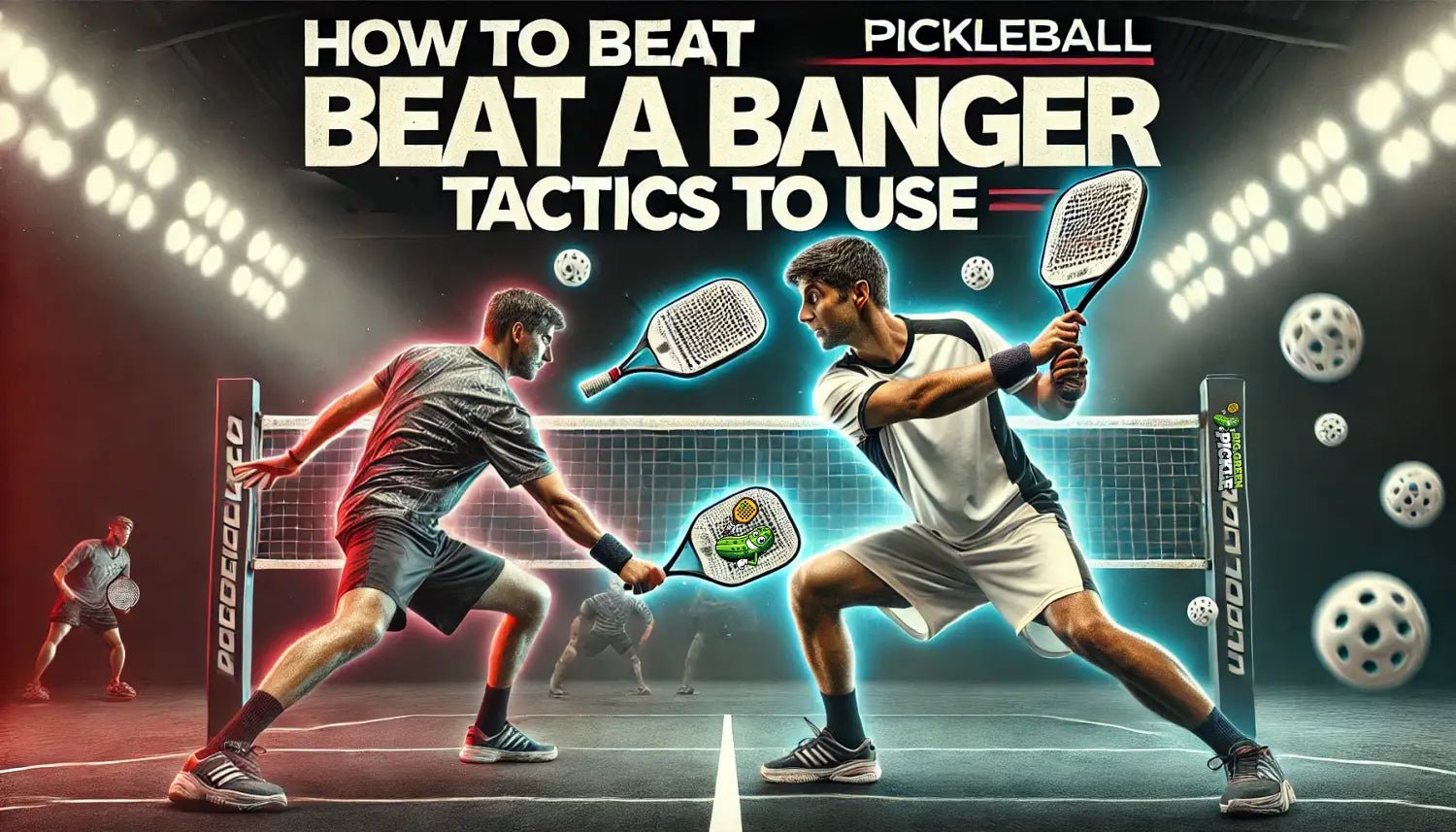 How to Beat a Banger in Pickleball: Tactics to Use - Big Green Pickle