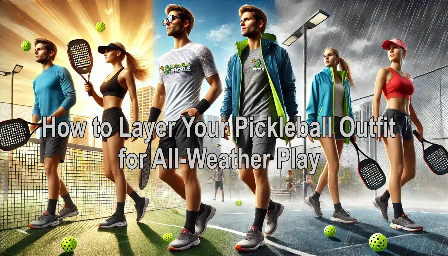 How to Layer Your Pickleball Outfit for All-Weather Play - Big Green Pickle