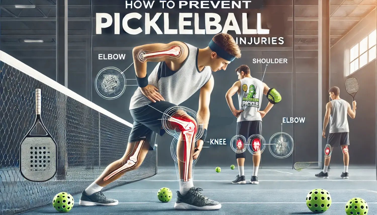 How to Prevent Common Pickleball Injuries - Big Green Pickle