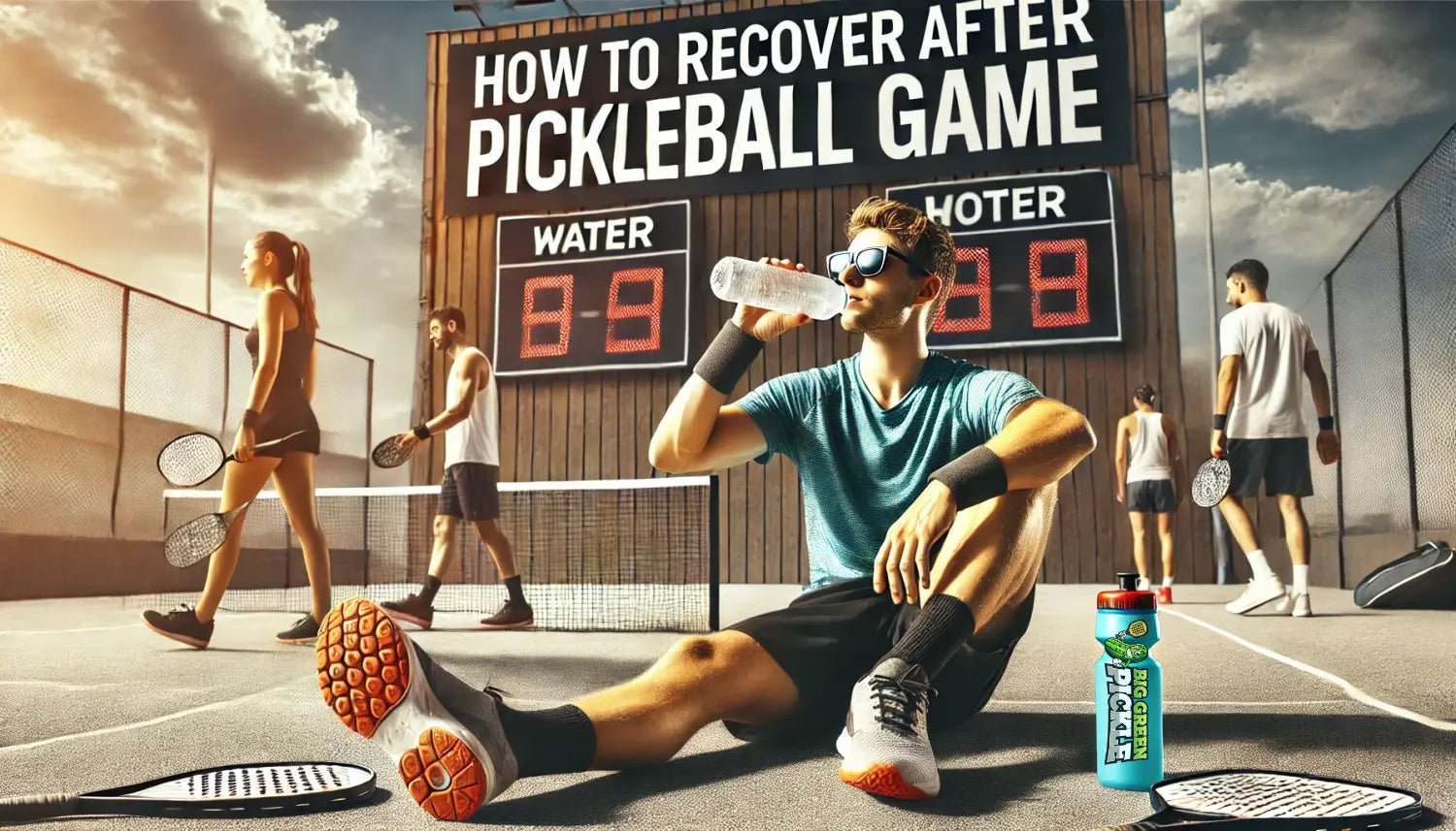 How to Recover After an Intense Pickleball Game - Big Green Pickle