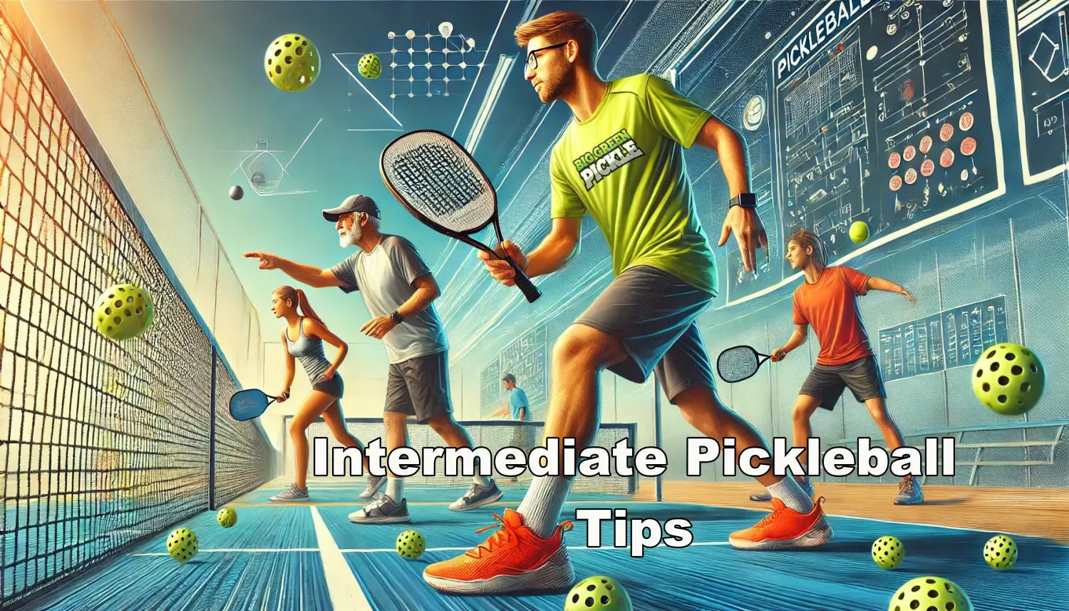 Intermediate Pickleball Tips: How to Level Up Your Game - Big Green Pickle