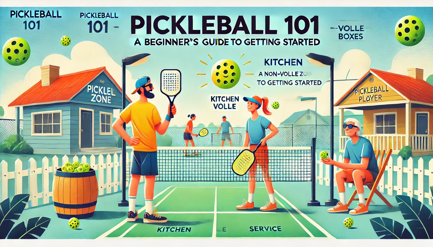 Pickleball 101: A Beginner’s Guide to Getting Started - Big Green Pickle