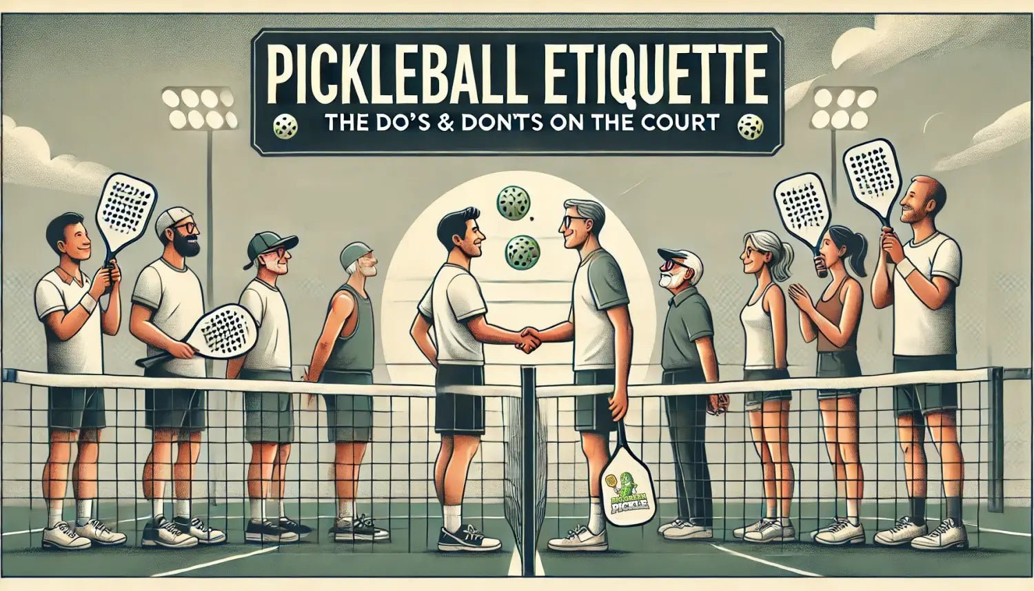 Pickleball Etiquette: The Do’s & Don’ts on the Court - Big Green Pickle