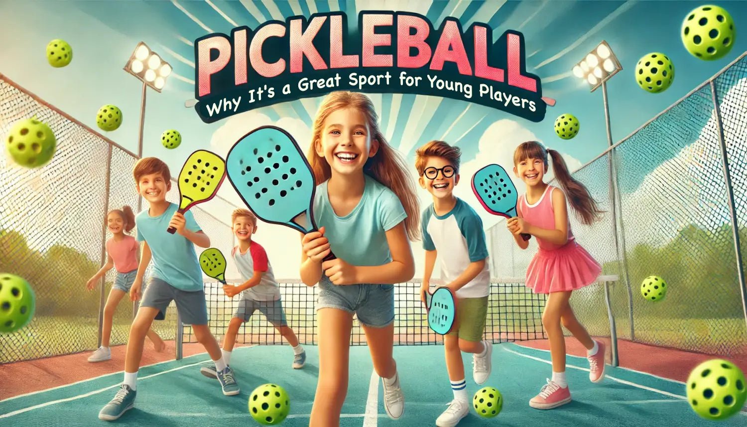 Pickleball for Kids: Why It's a Great Sport for Young Players - Big Green Pickle