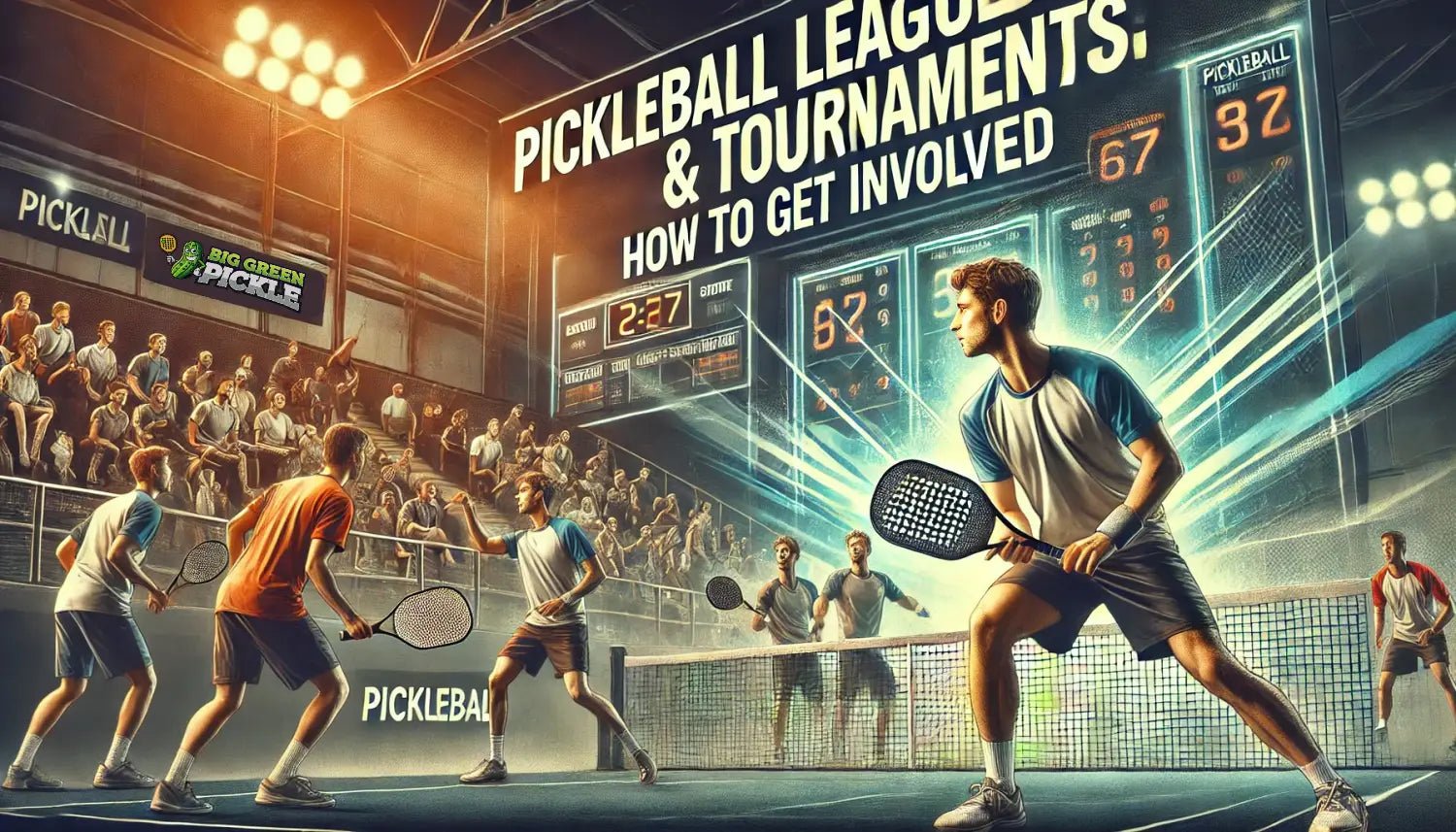 Pickleball Leagues & Tournaments: How to Get Involved - Big Green Pickle