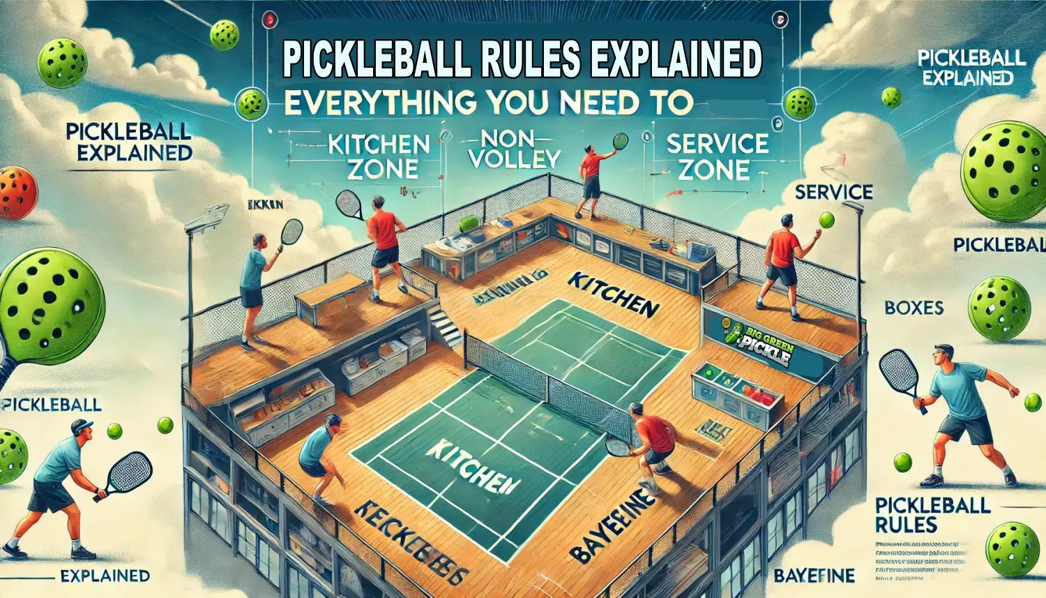 Pickleball Rules Explained: Everything You Need to Know - Big Green Pickle