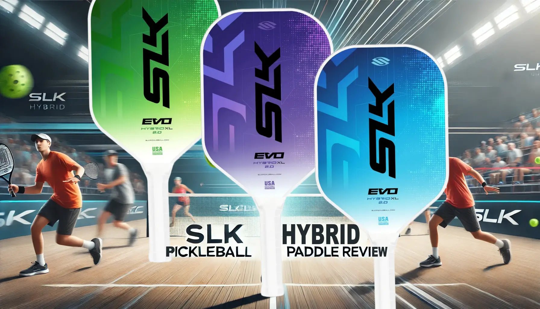 SLK Evo Hybrid Paddle Review: Elevate Your Pickleball Game - Big Green Pickle