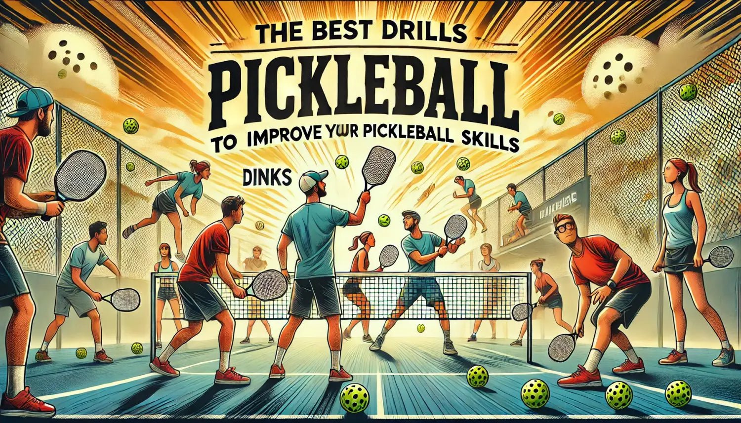 The Best Drills to Improve Your Pickleball Skills - Big Green Pickle