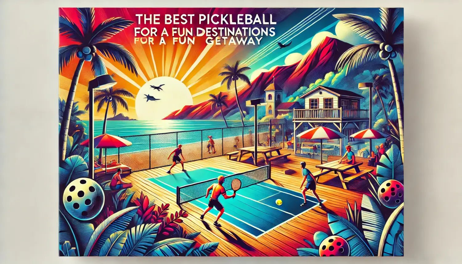 The Best Pickleball Destinations for a Fun Getaway - Big Green Pickle