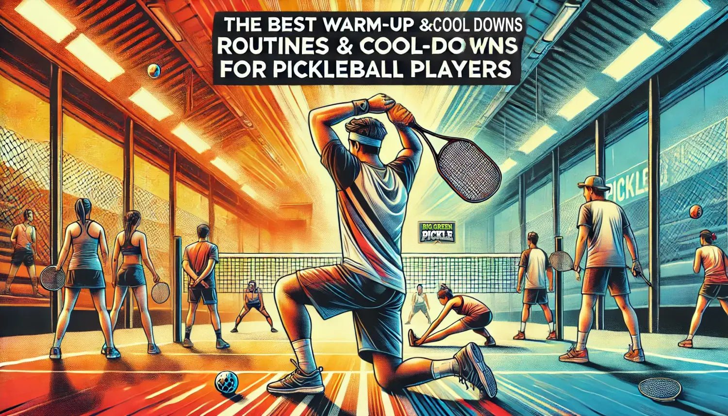 The Best Warm-Up & Cool-Down Routines for Pickleball Players - Big Green Pickle