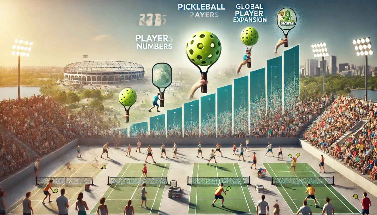 The Growth of Pickleball: Stats & Trends - Big Green Pickle