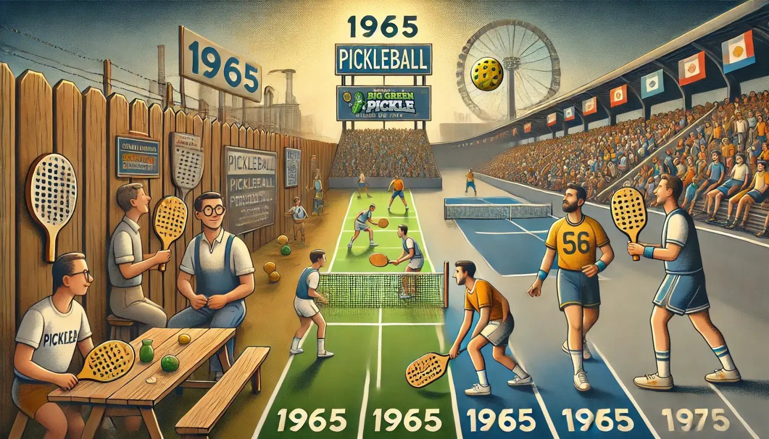 The History of Pickleball: How It All Started - Big Green Pickle