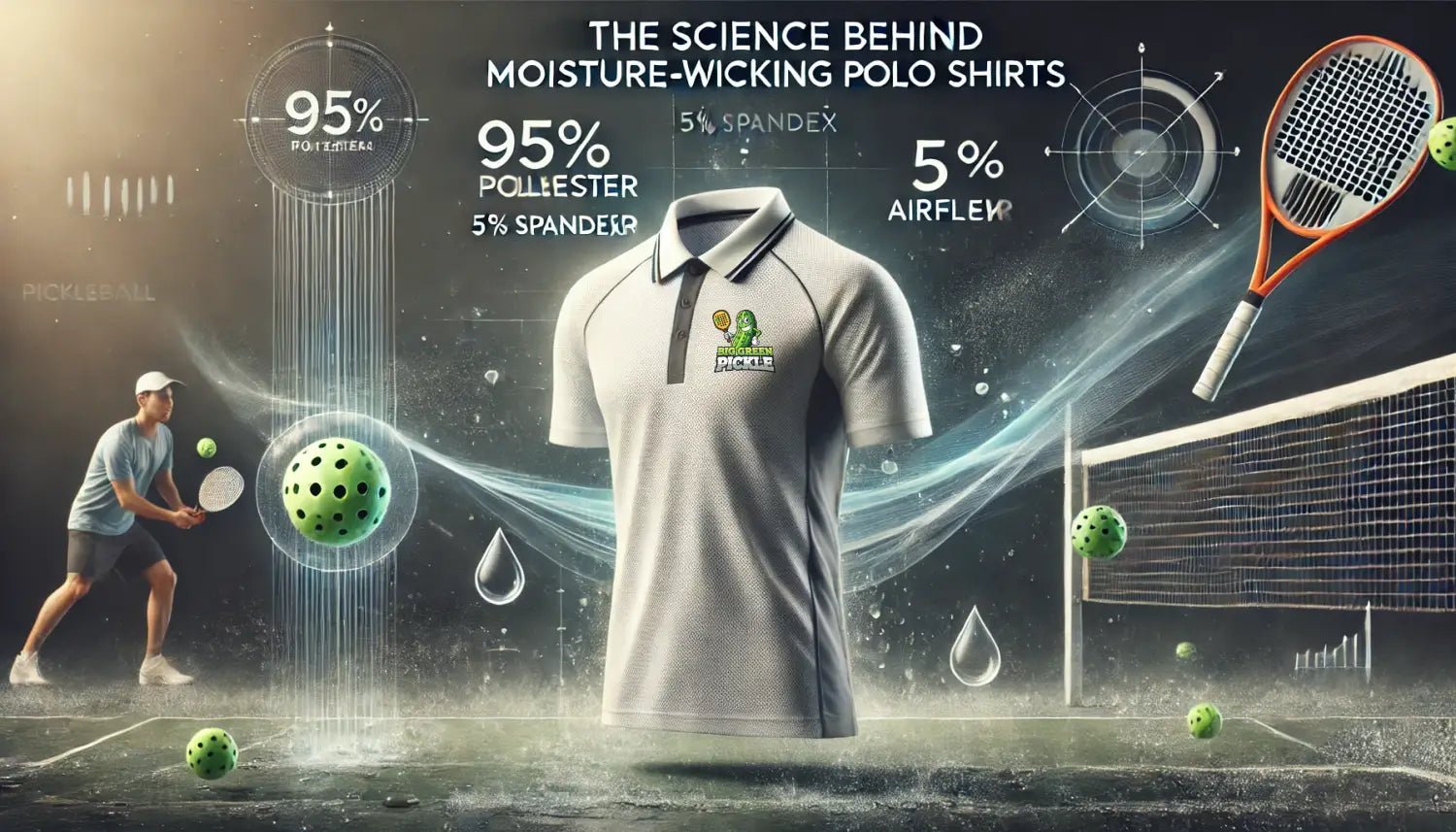 The Science Behind Moisture-Wicking Polo Shirts: How They Keep You Comfortable - Big Green Pickle