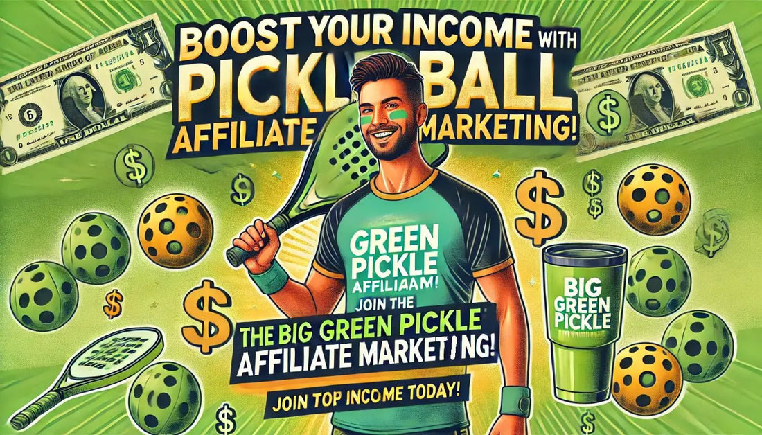 Unlock Your Earning Potential with Pickleball Affiliate Marketing - Big Green Pickle