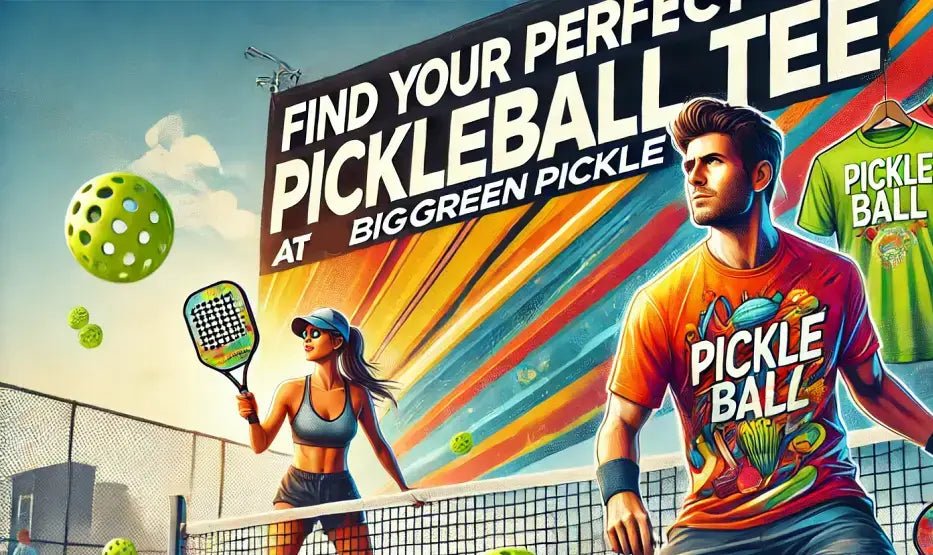 What Makes for a Great Pickleball T-Shirt - Big Green Pickle