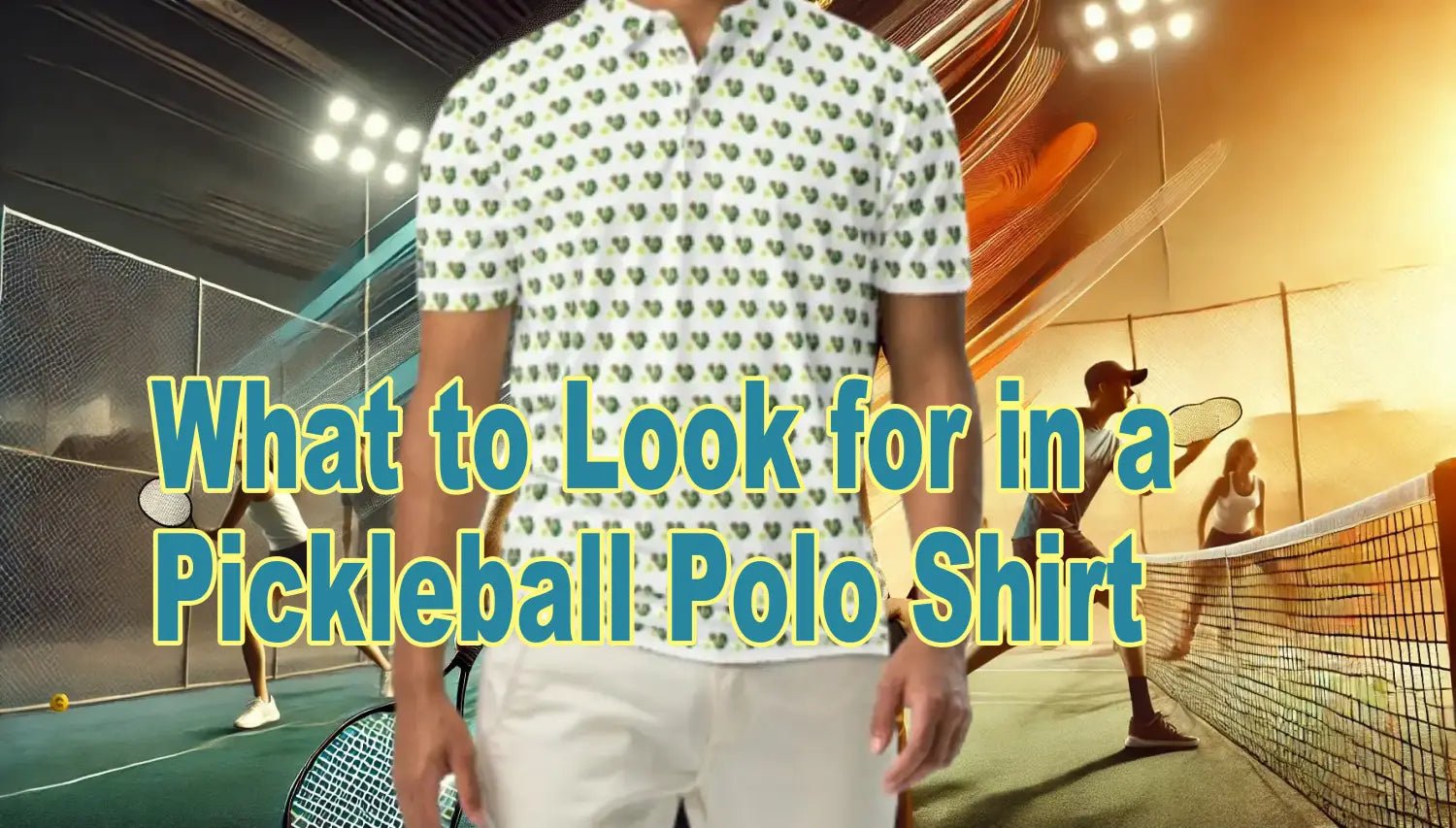 What to Look for in a Pickleball Polo Shirt: Fit, Fabric, and Features - Big Green Pickle