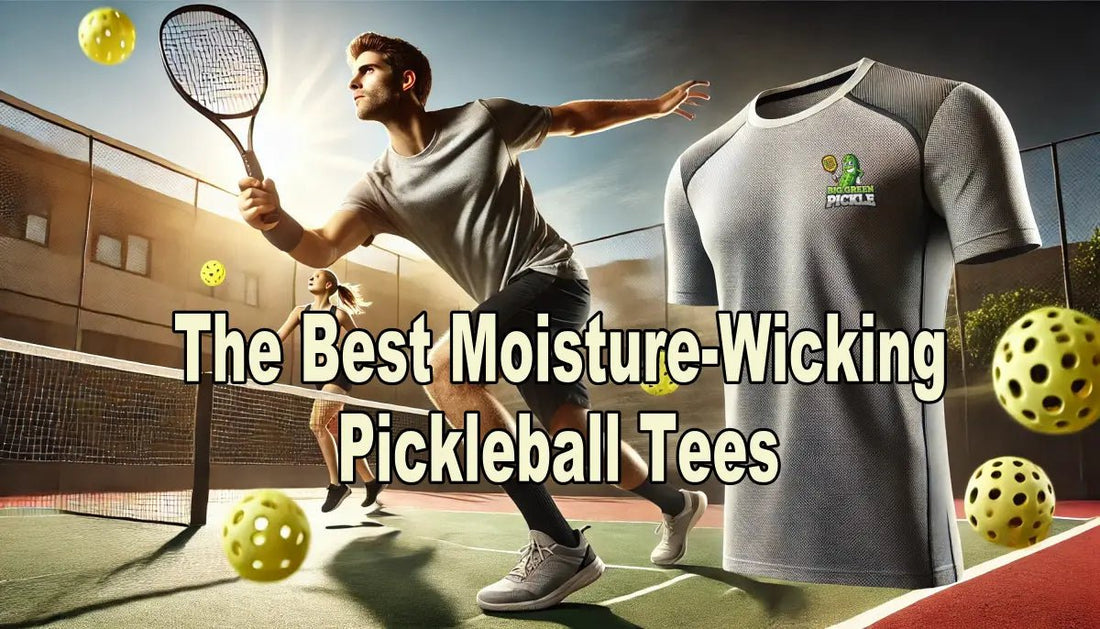 What to Wear for Pickleball? The Best Moisture-Wicking Tees - Big Green Pickle