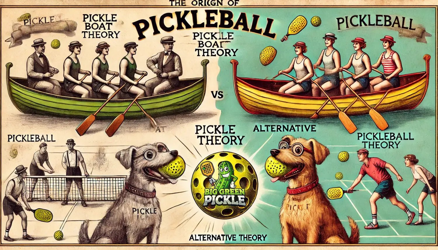 Why Is It Called Pickleball? The Story Behind the Name - Big Green Pickle