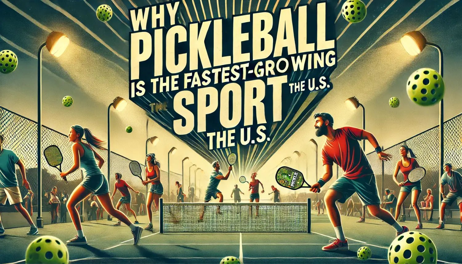 Why Pickleball Is the Fastest-Growing Sport in the U.S. - Big Green Pickle