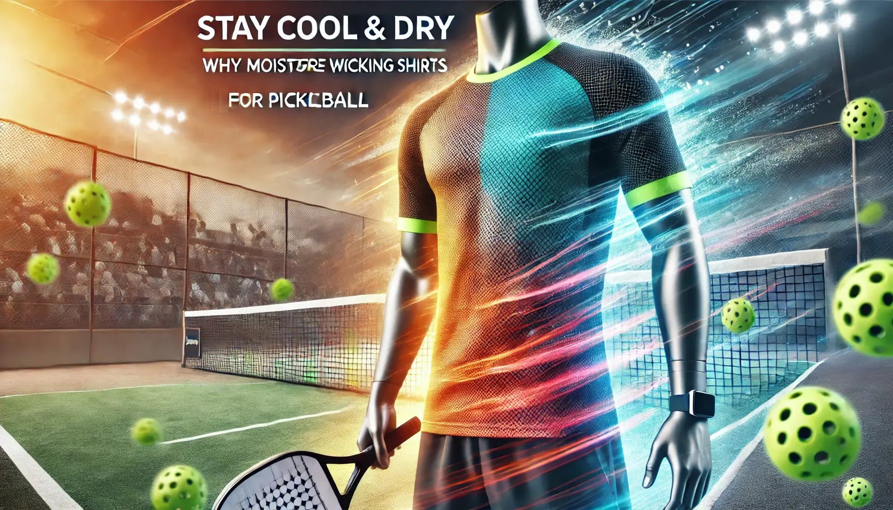 Why You Want a Moisture-Wicking Shirt When Playing Pickleball - Big Green Pickle