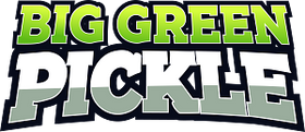 Big Green Pickle Pickleball Logo