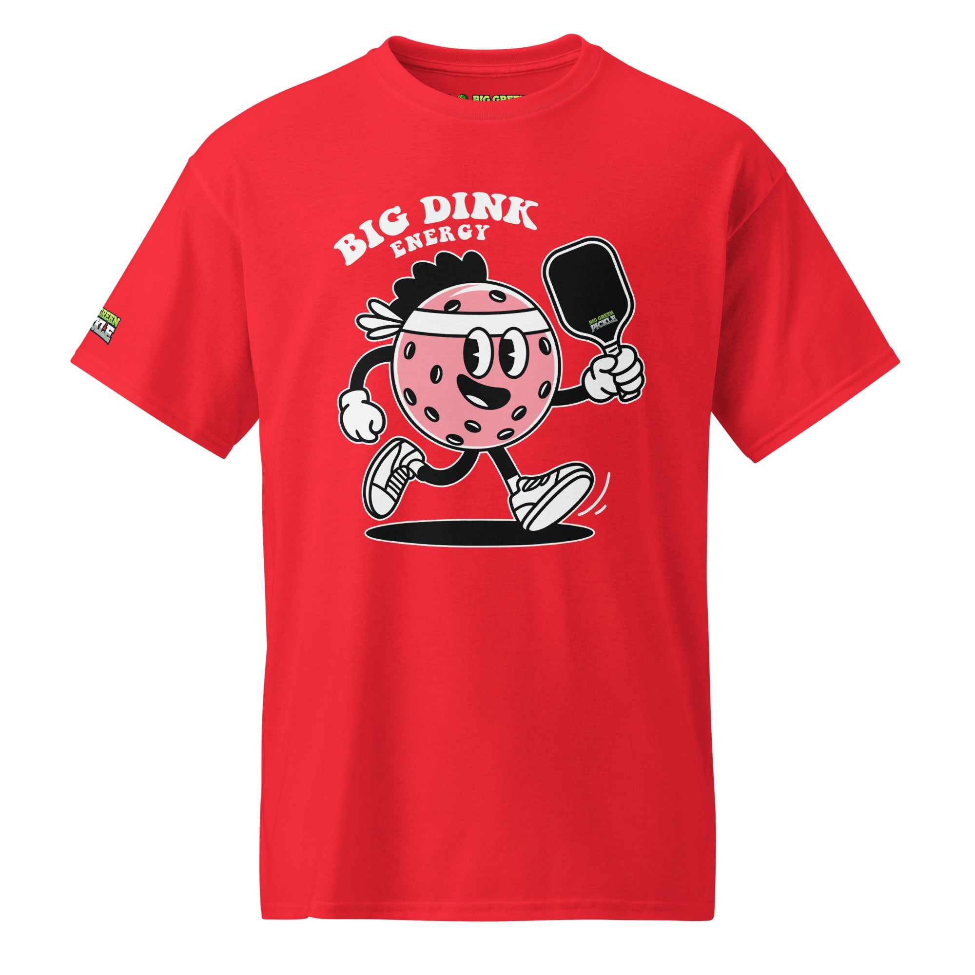 Big Dink Energy (Pink Pickleball) 50/50 DryBlend T-Shirt - Red