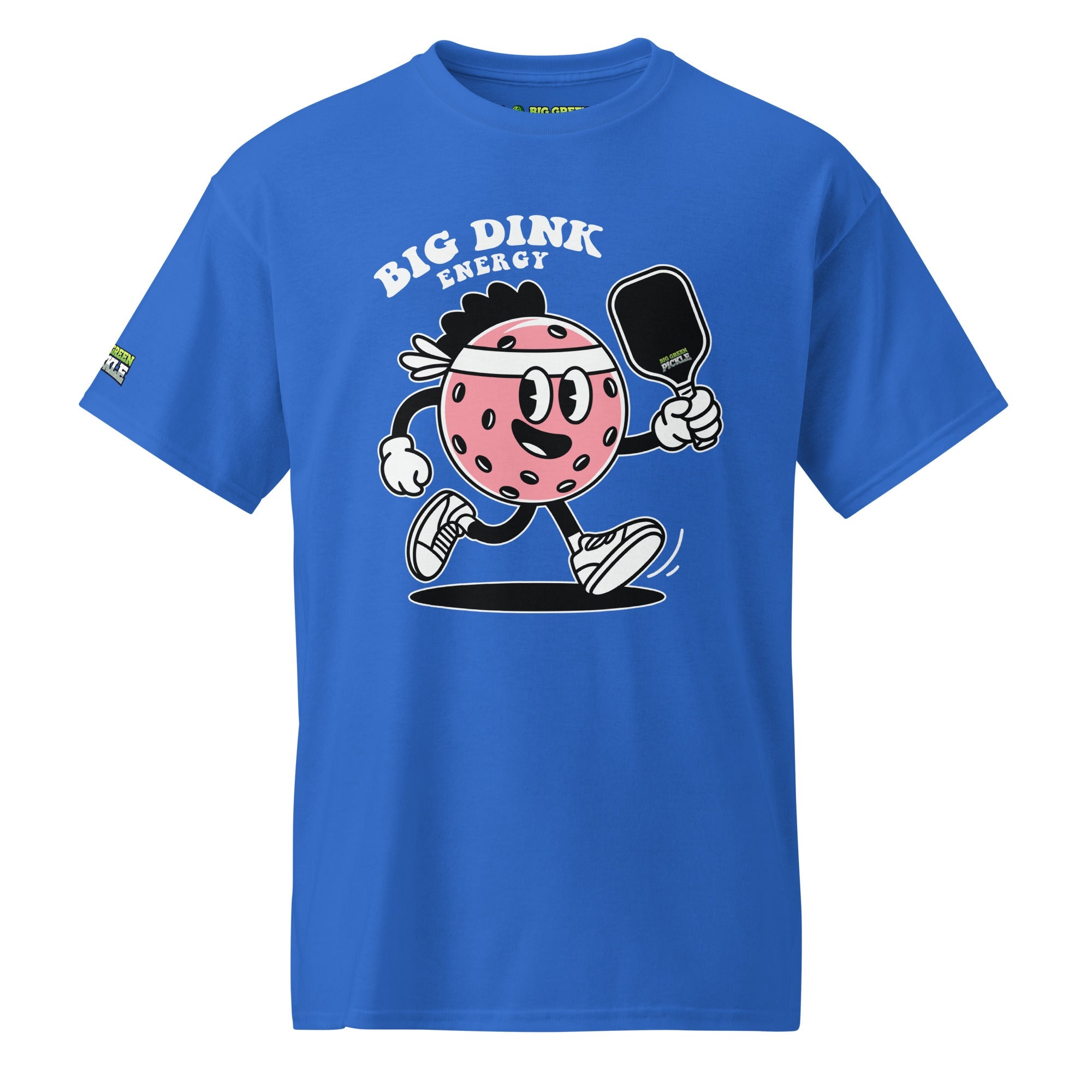 Big Dink Energy (Pink Pickleball) 50/50 DryBlend T-Shirt - Royal