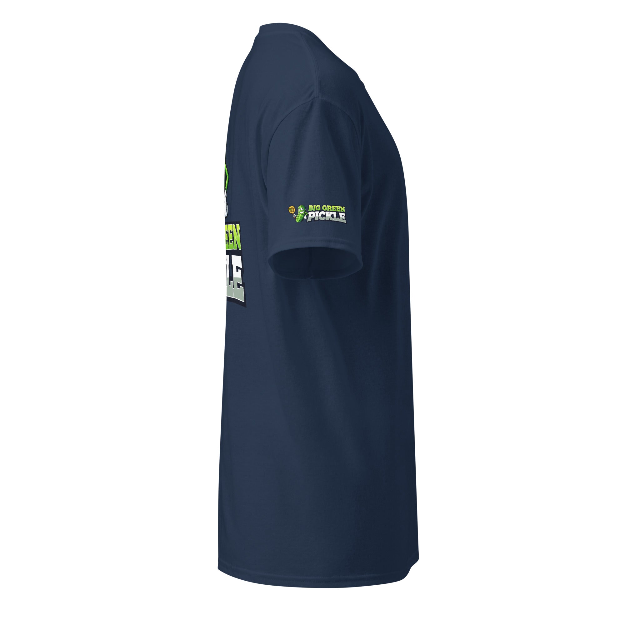 Big Green Pickle 50/50 Moisture Wicking DryBlend T-Shirt (front/back) - Navy