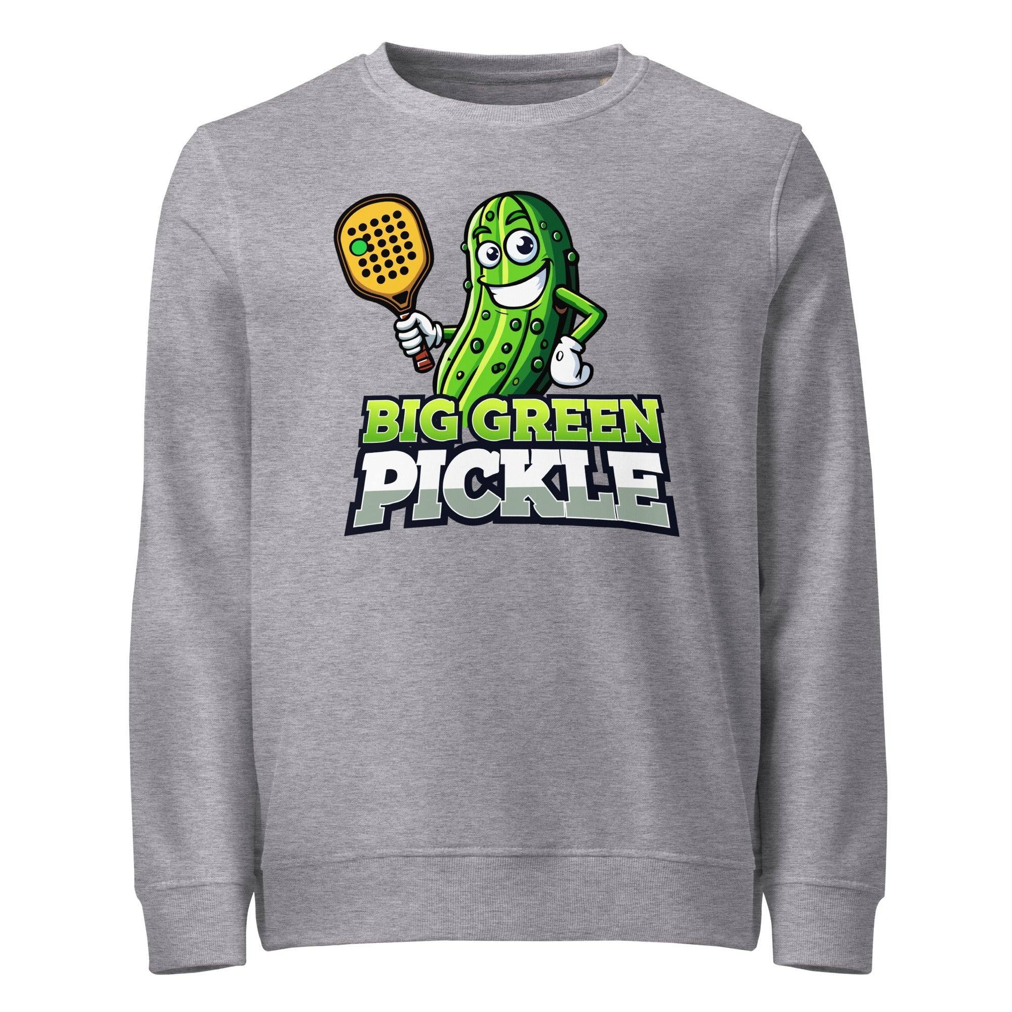 Big Green Pickle organic sweatshirt - Grey Melange