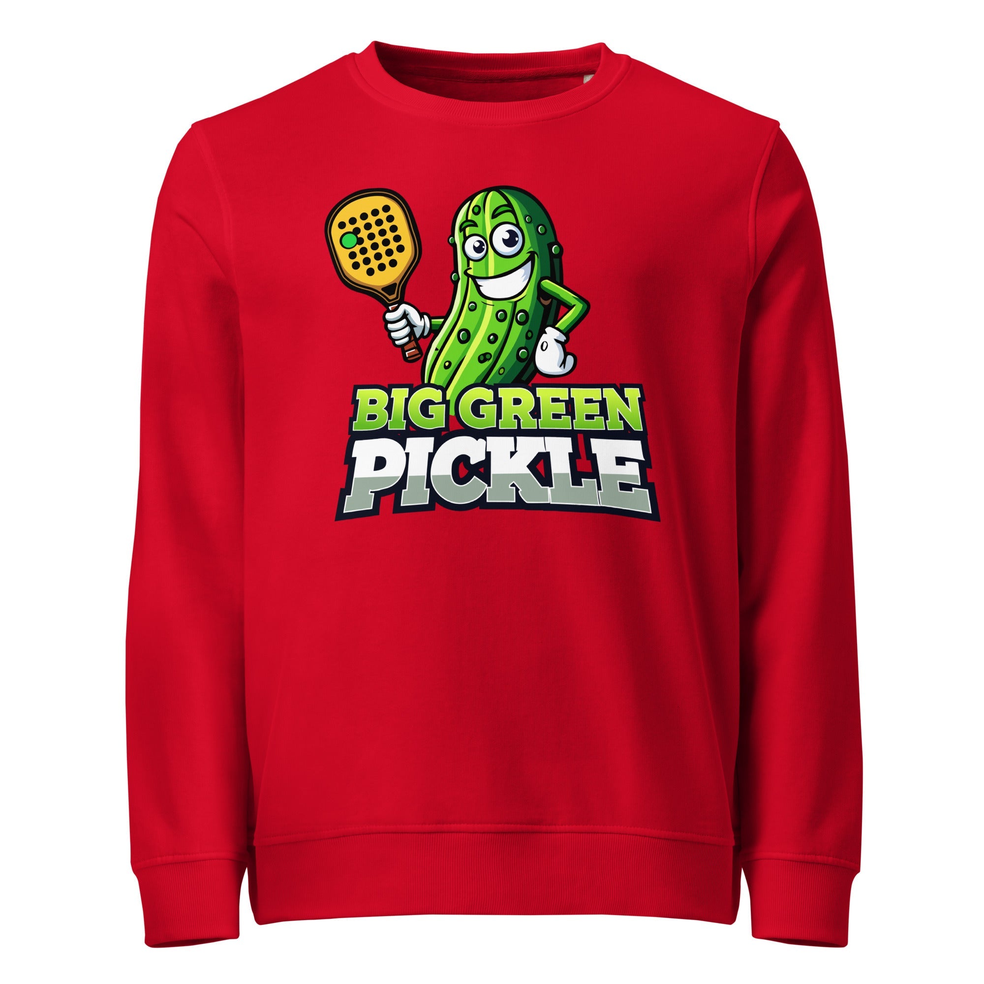 Big Green Pickle organic sweatshirt - Red