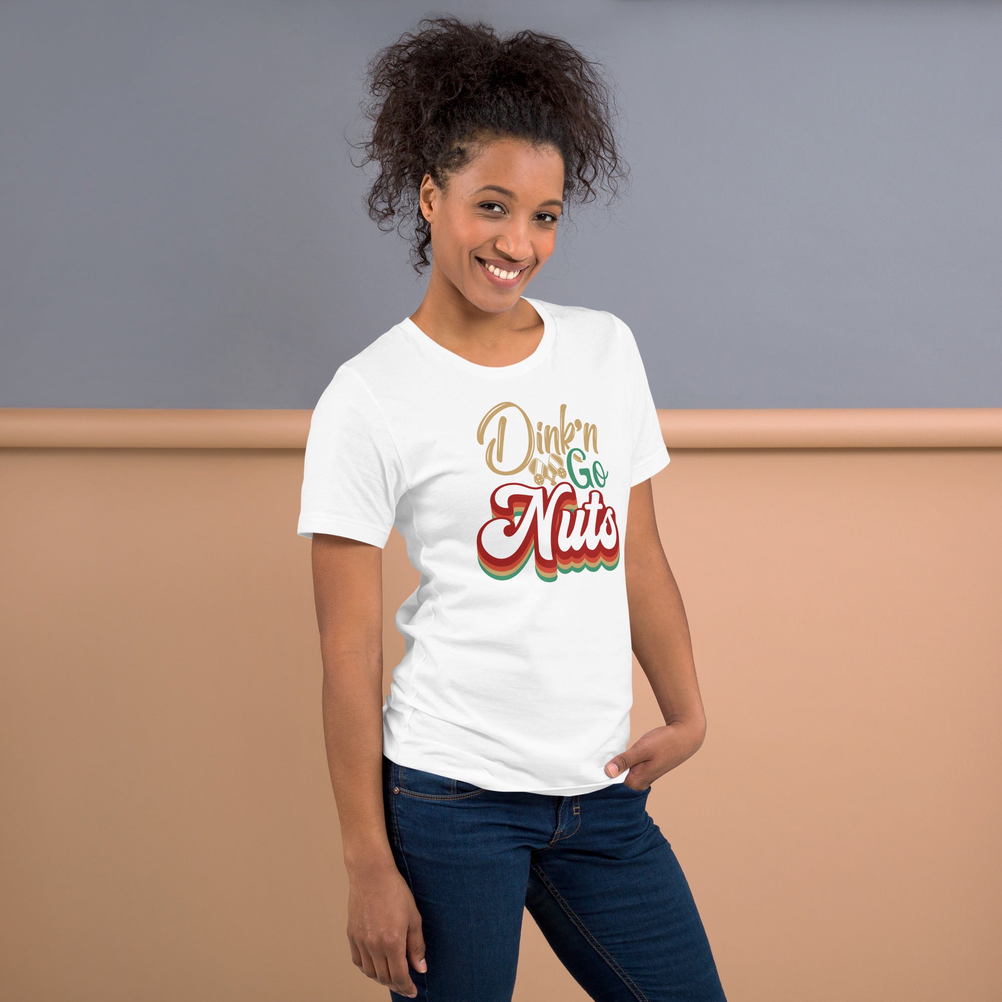 Dink'n Go Nuts Pickleball Graphic Tee - Black