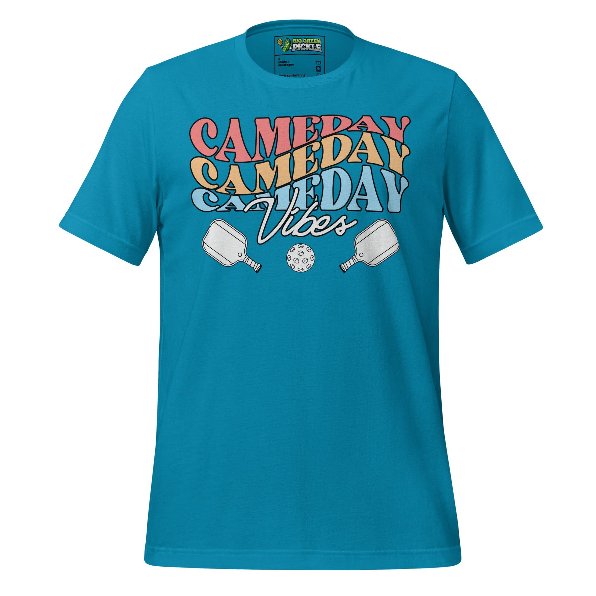 Gameday Vibes Pickleball T-Shirt - Aqua