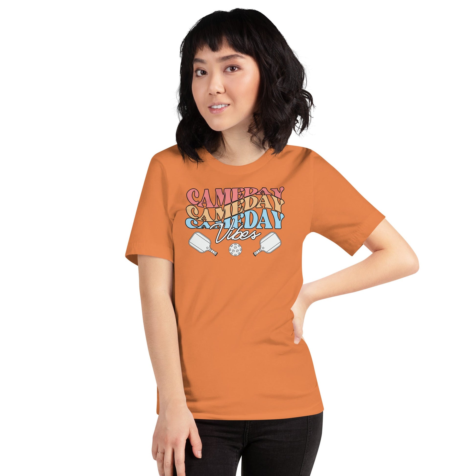 Gameday Vibes Pickleball T-Shirt - Black