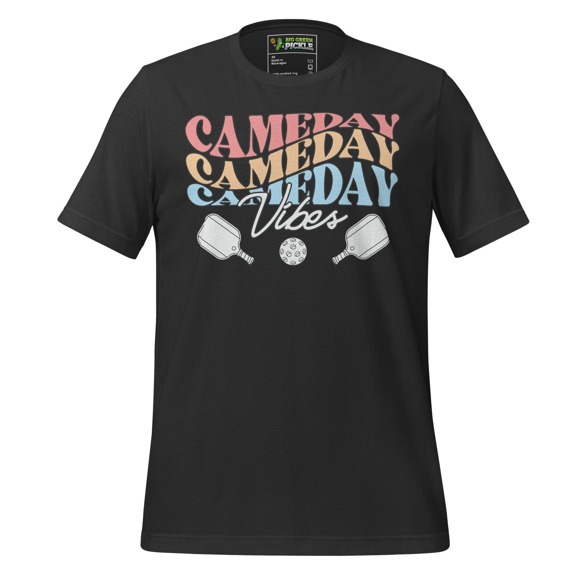Gameday Vibes Pickleball T-Shirt - Dark Grey
