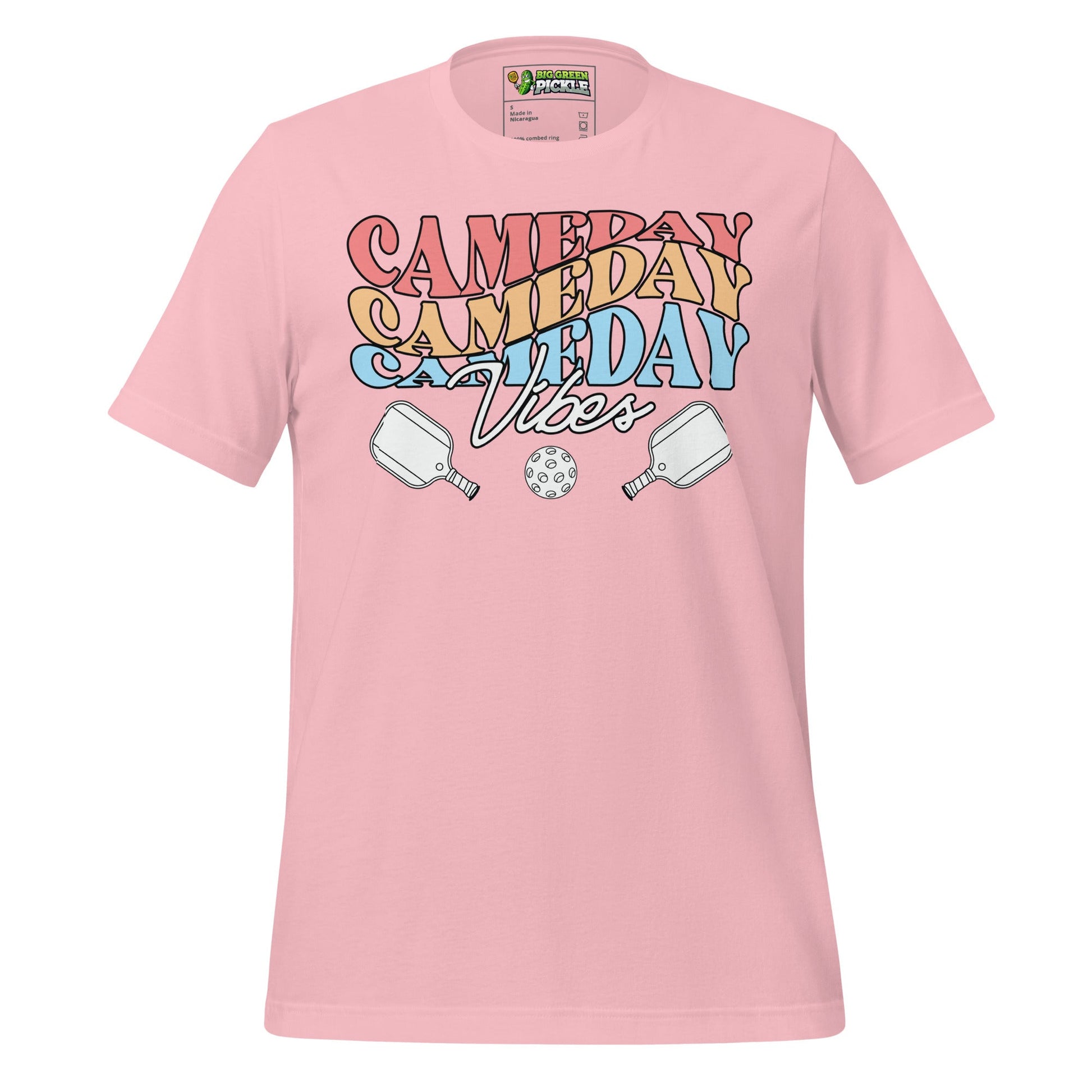 Gameday Vibes Pickleball T-Shirt - Pink