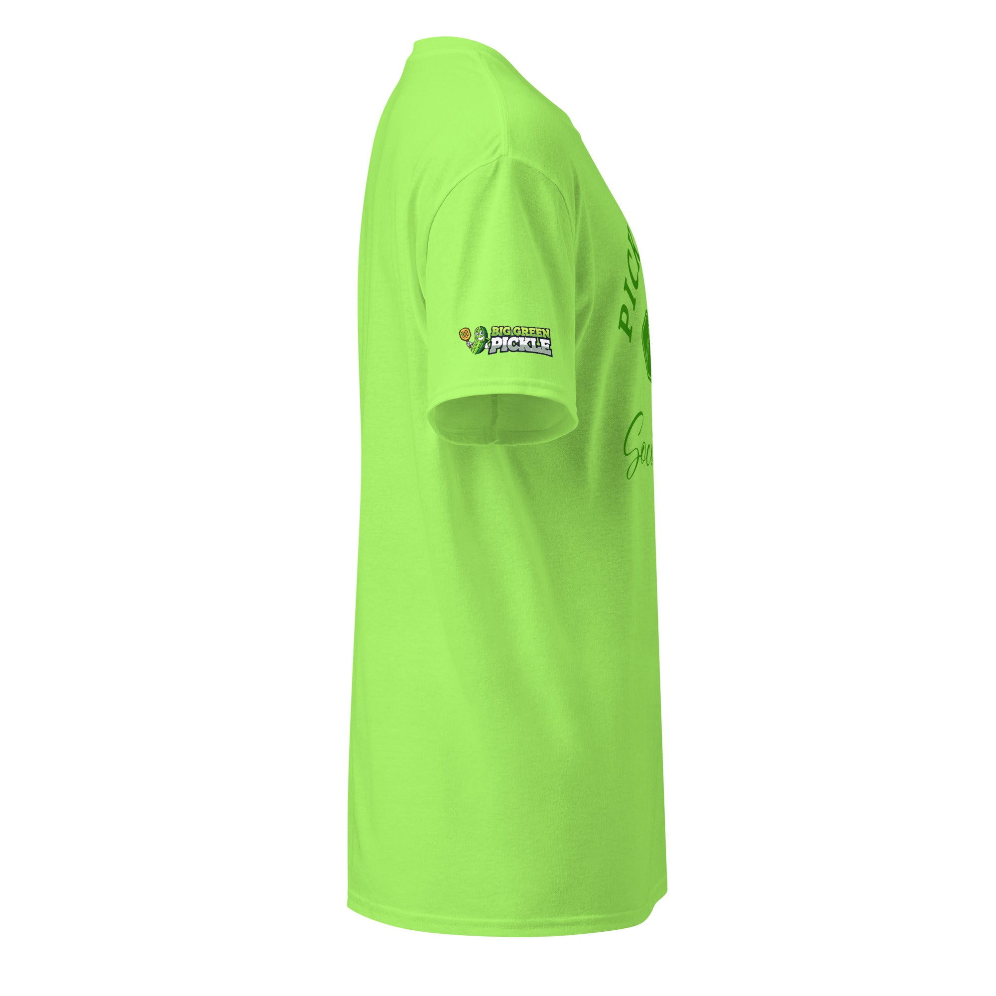 Green Pickleball Social Club 5050 DryBlend T-Shirt - Lime