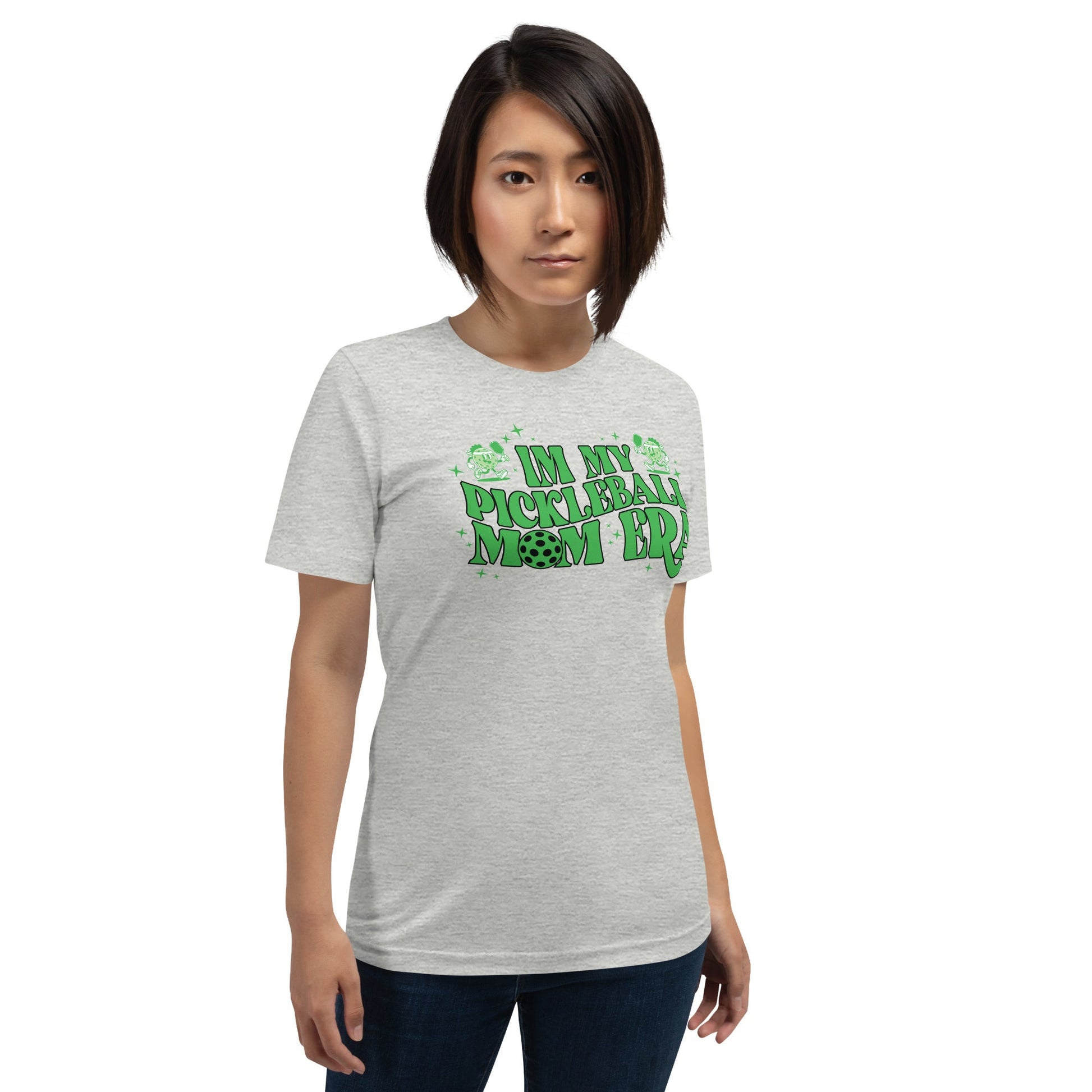 In My Pickleball Mom Era t-shirt - Athletic Heather