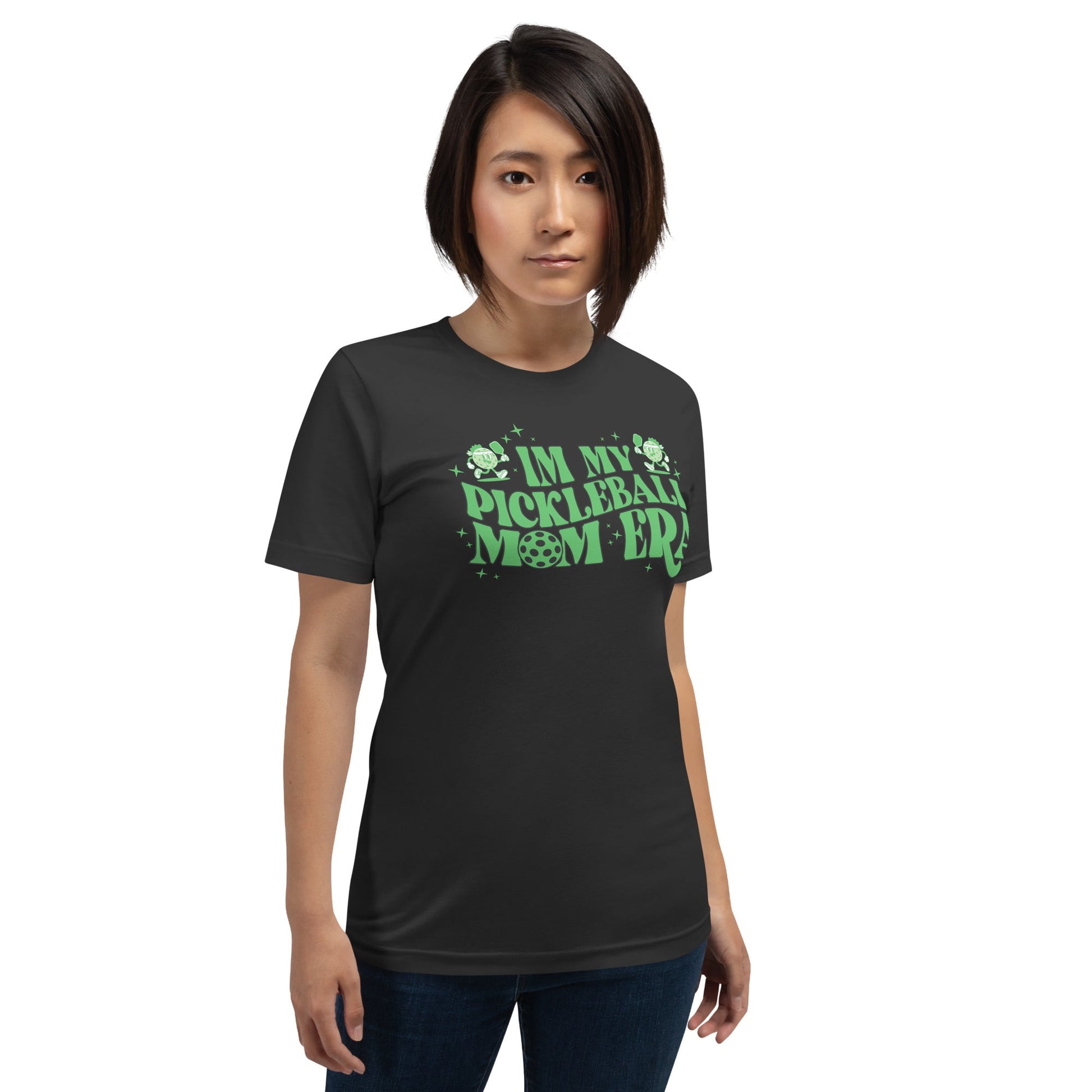 In My Pickleball Mom Era t-shirt - Dark Grey