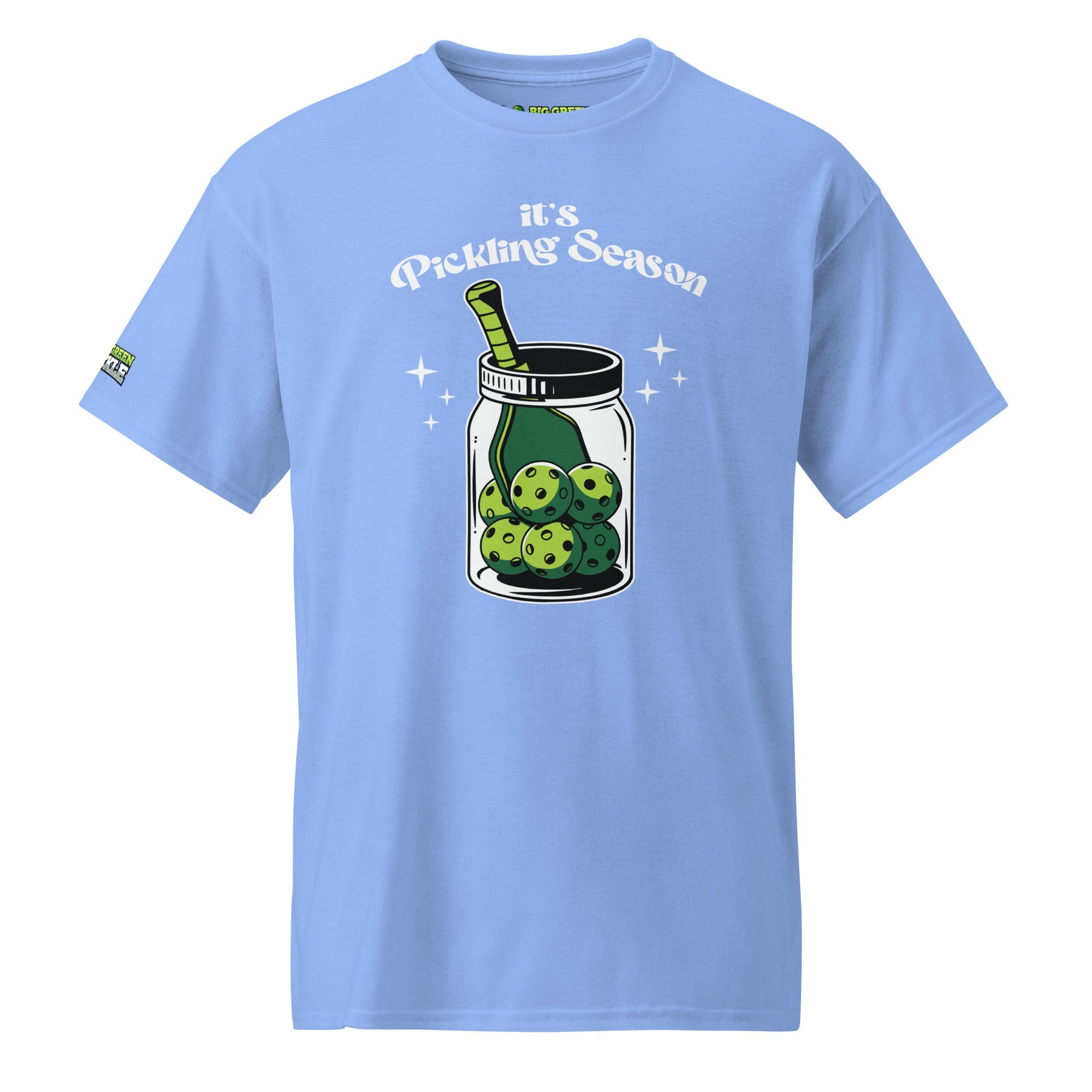 It's Pickling Season (Pickleball Season) 50/50 DryBlend T-Shirt - Carolina Blue