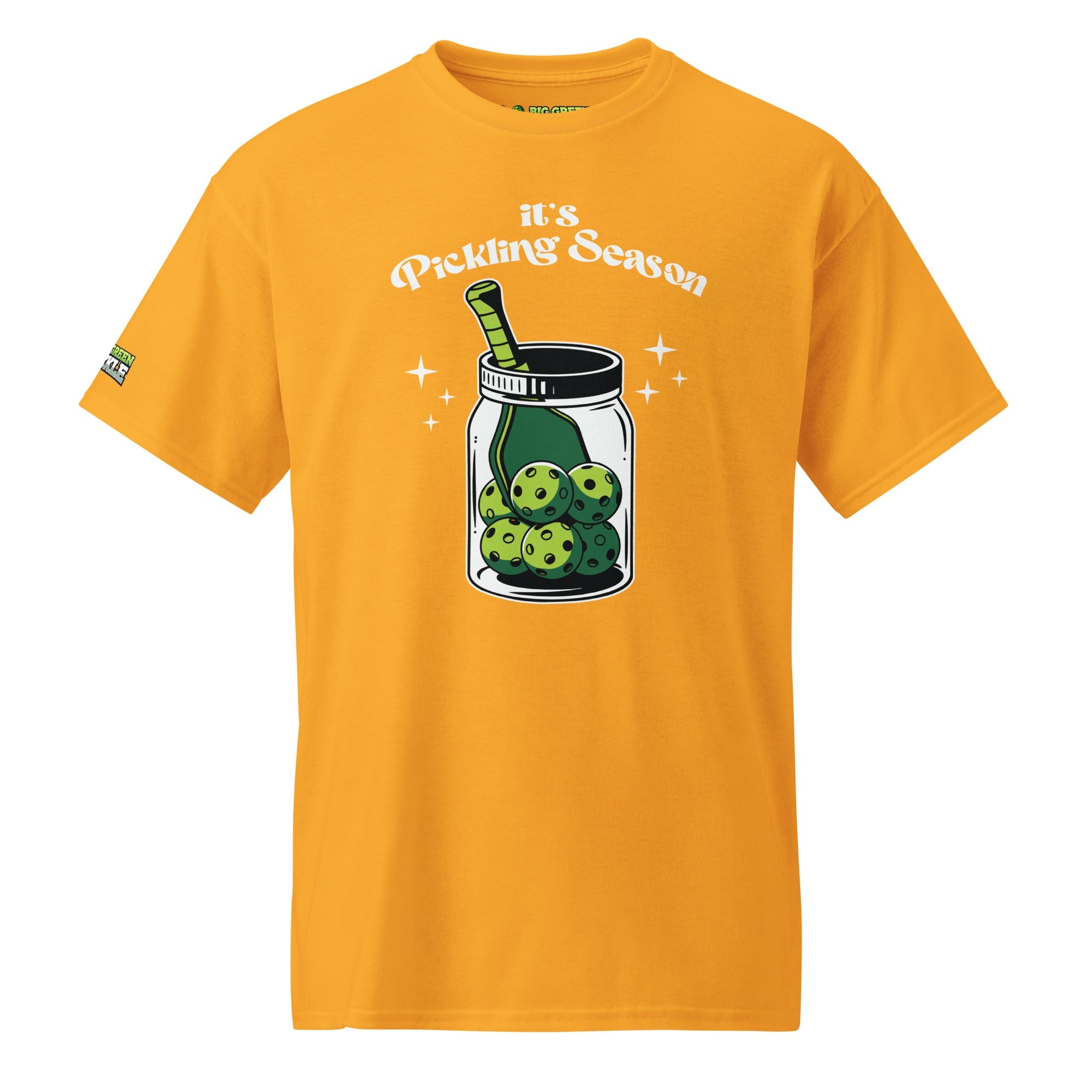 It's Pickling Season (Pickleball Season) 50/50 DryBlend T-Shirt - Gold