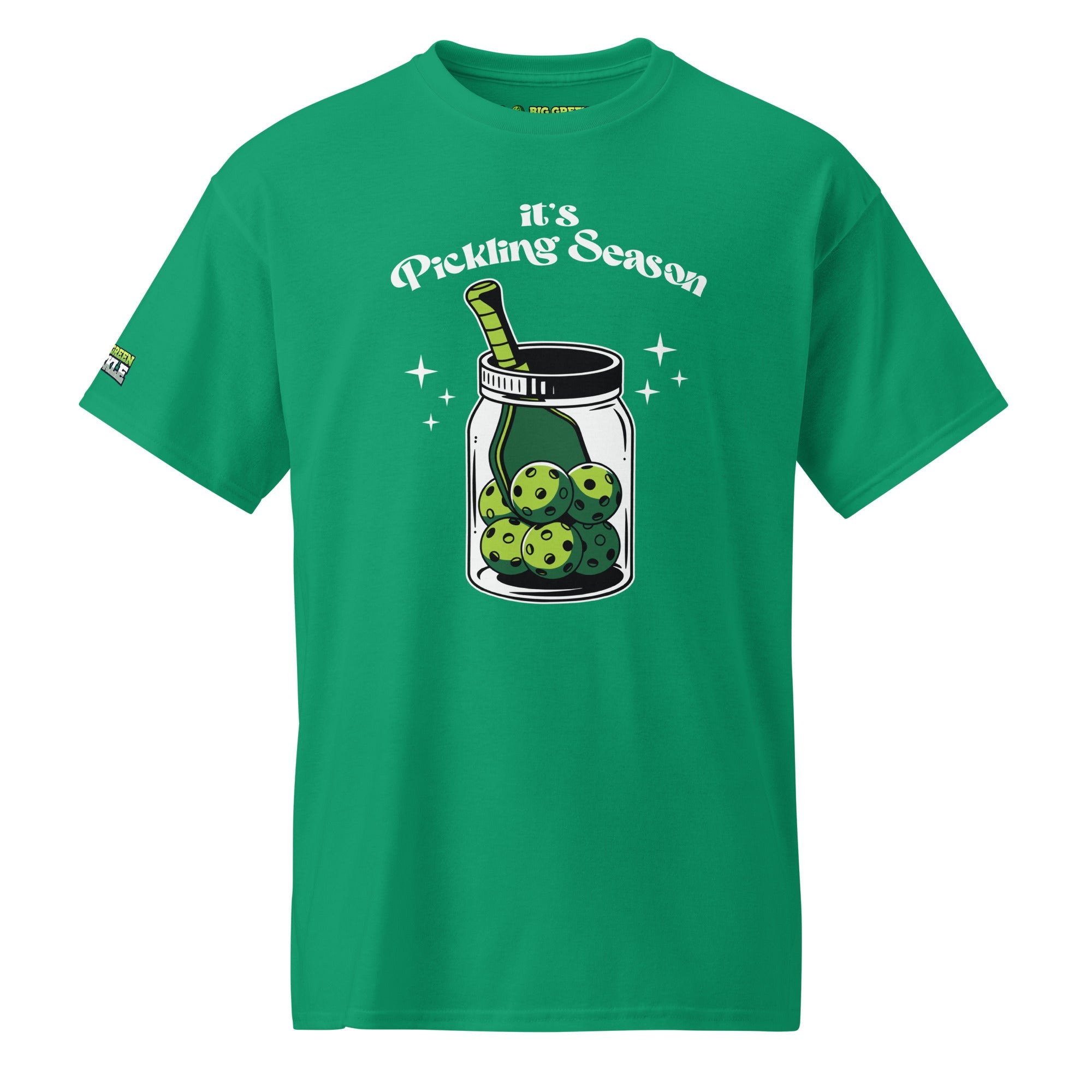 It's Pickling Season (Pickleball Season) 50/50 DryBlend T-Shirt - Kelly Green