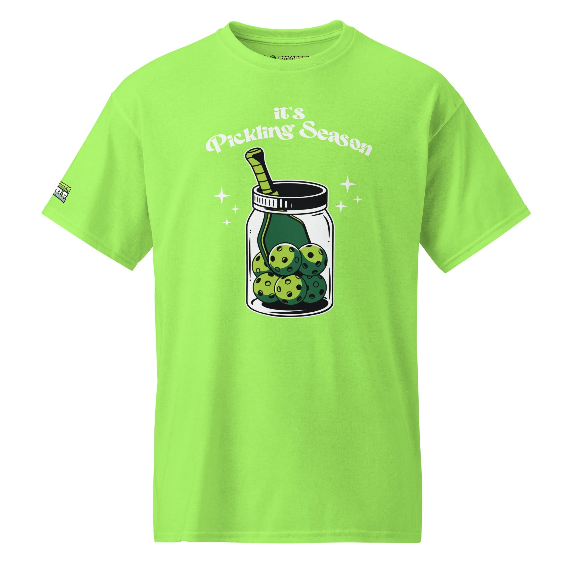 It's Pickling Season (Pickleball Season) 50/50 DryBlend T-Shirt - Lime