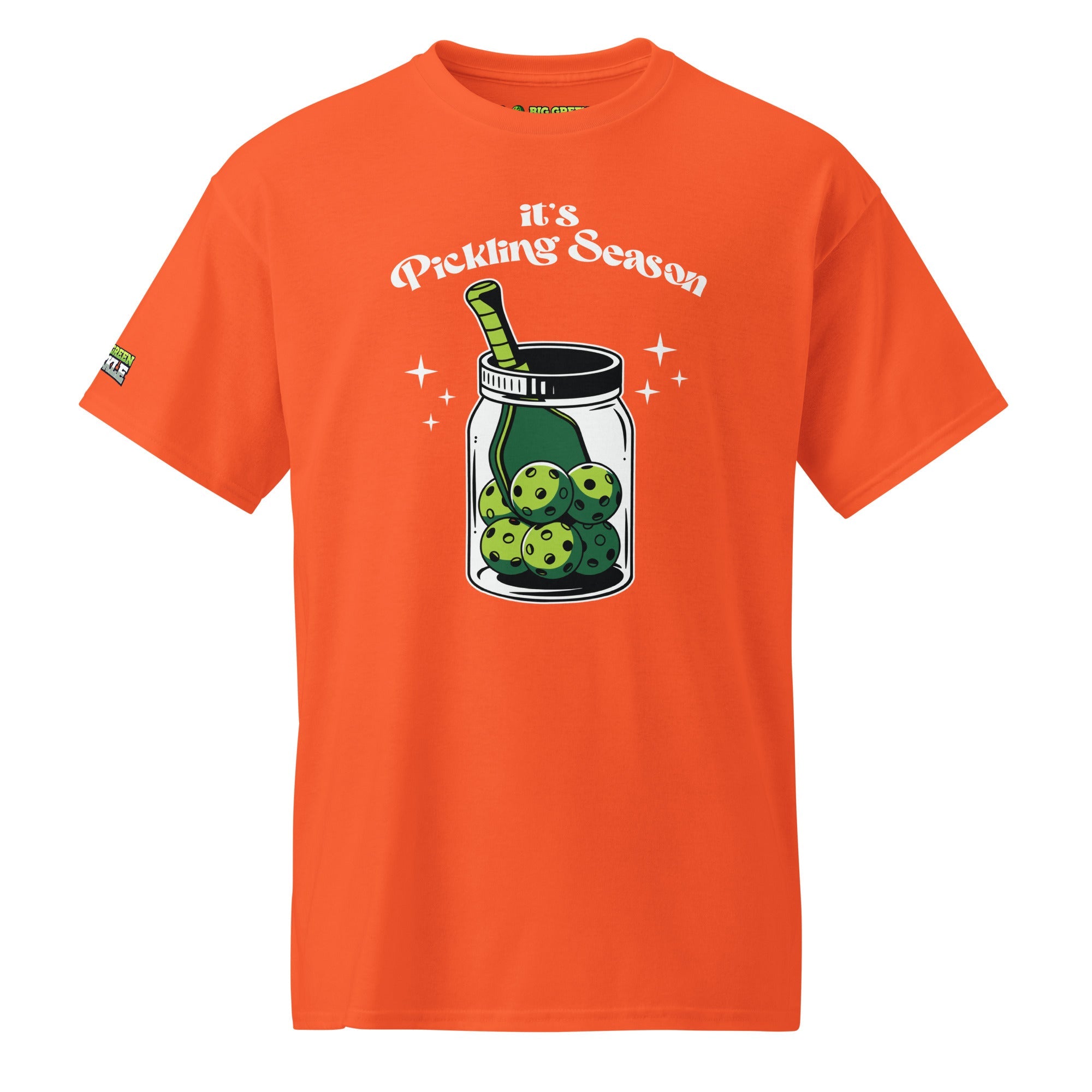 It's Pickling Season (Pickleball Season) 50/50 DryBlend T-Shirt - Orange