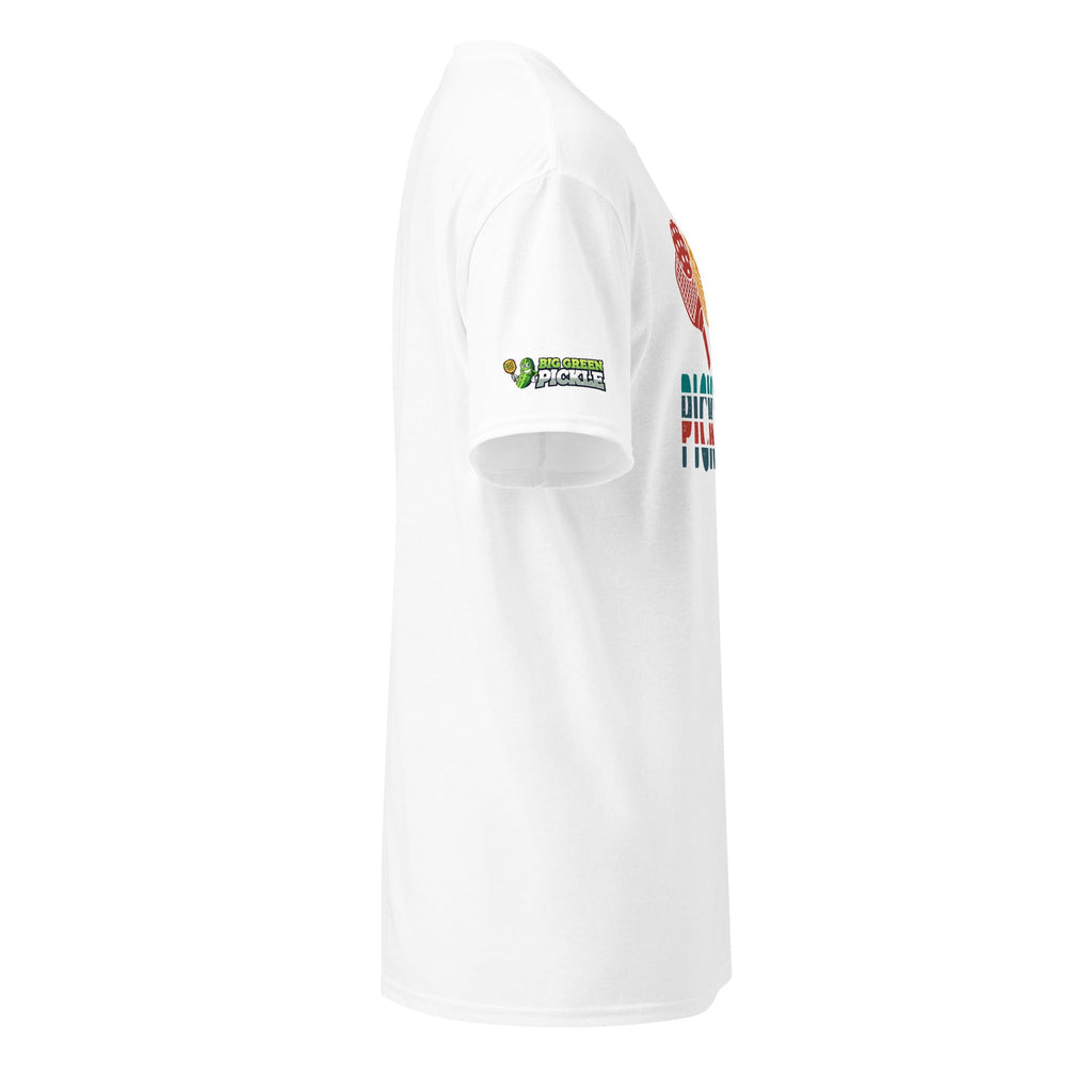 Paddles Pickleball 50/50 Graphic T-Shirt - Ash