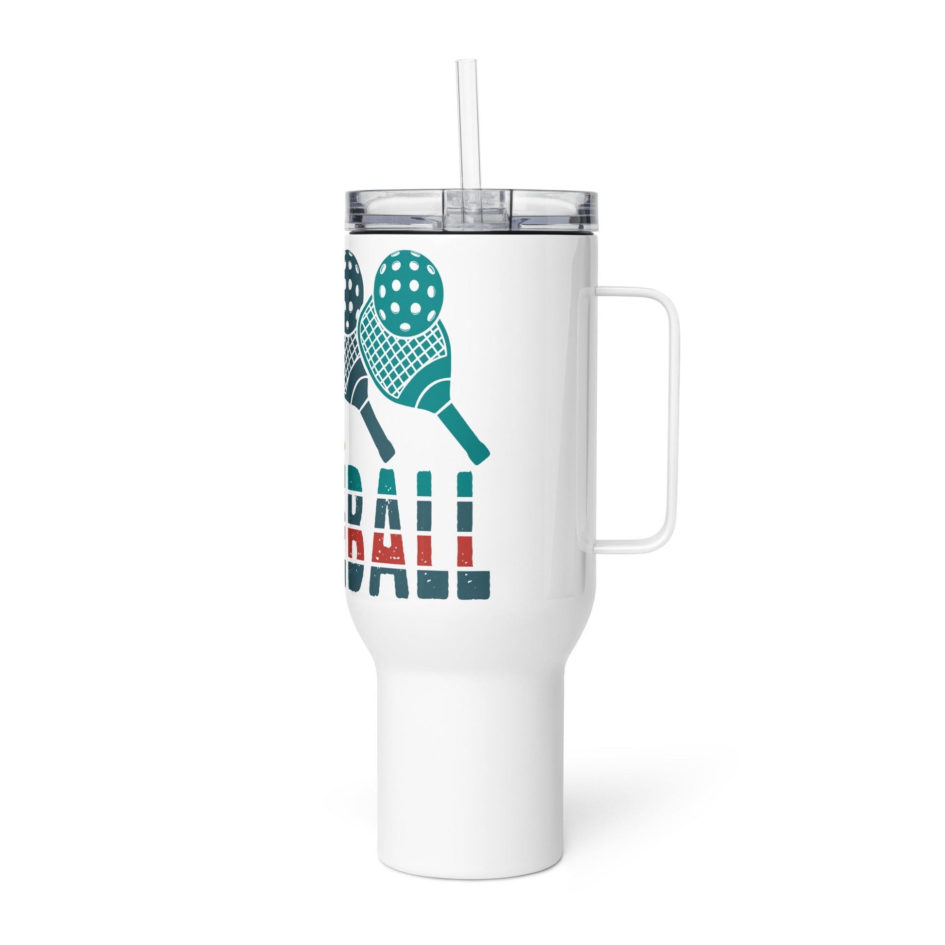 Paddles Pickleball on Tumbler with handle - 25 oz